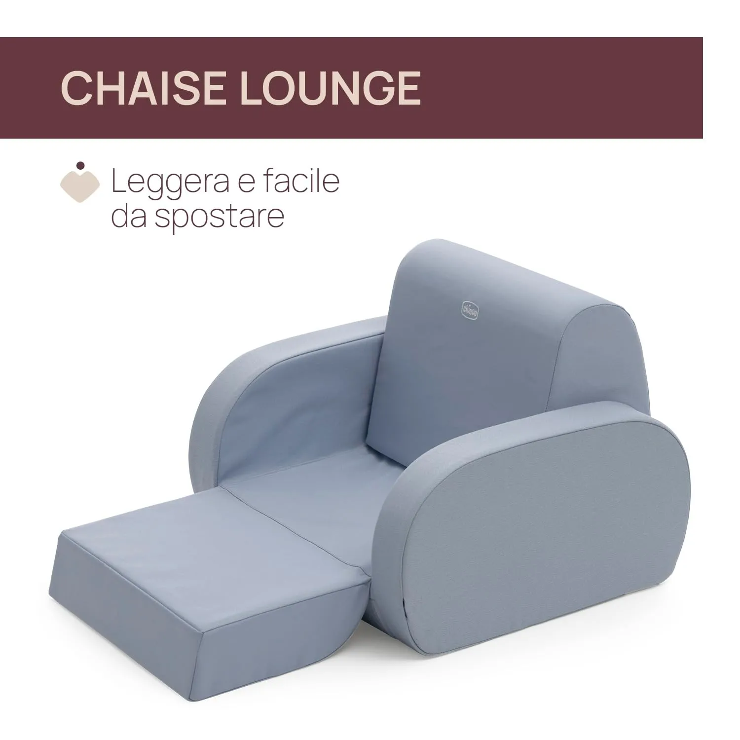 Chicco Twist Poltroncina per Bambini Trasformabile in Sdraio e Divanetto, 12+ Mesi - immagine 3