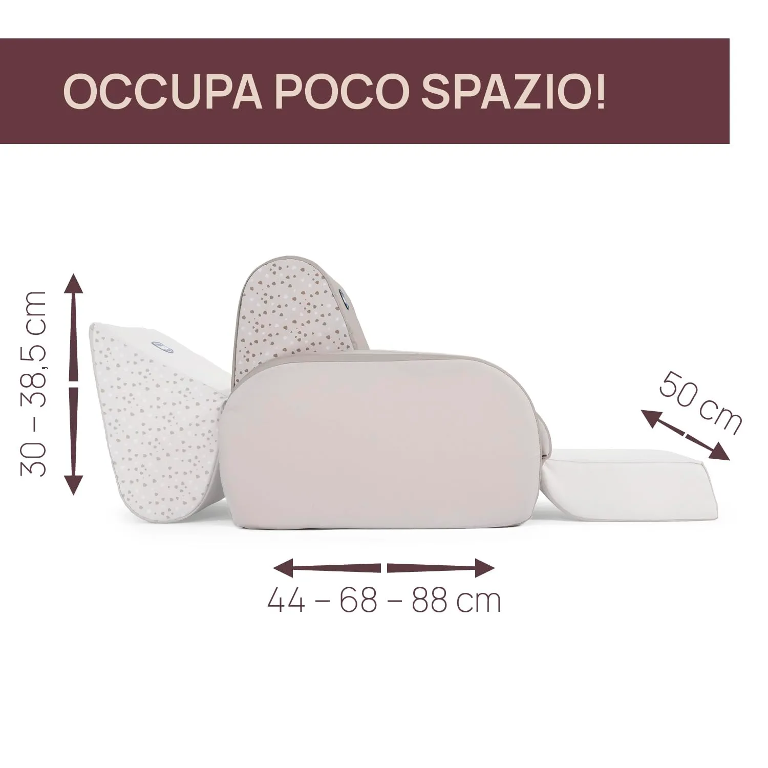 Chicco Twist Poltroncina per Bambini Trasformabile in Sdraio e Divanetto, 12+ Mesi - immagine 5