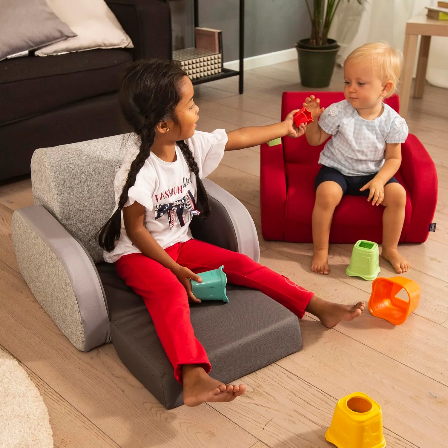 Chicco Twist Poltroncina Trasformabile in Sdraio e Divanetto per Bambini 12+ Mesi - immagine 6