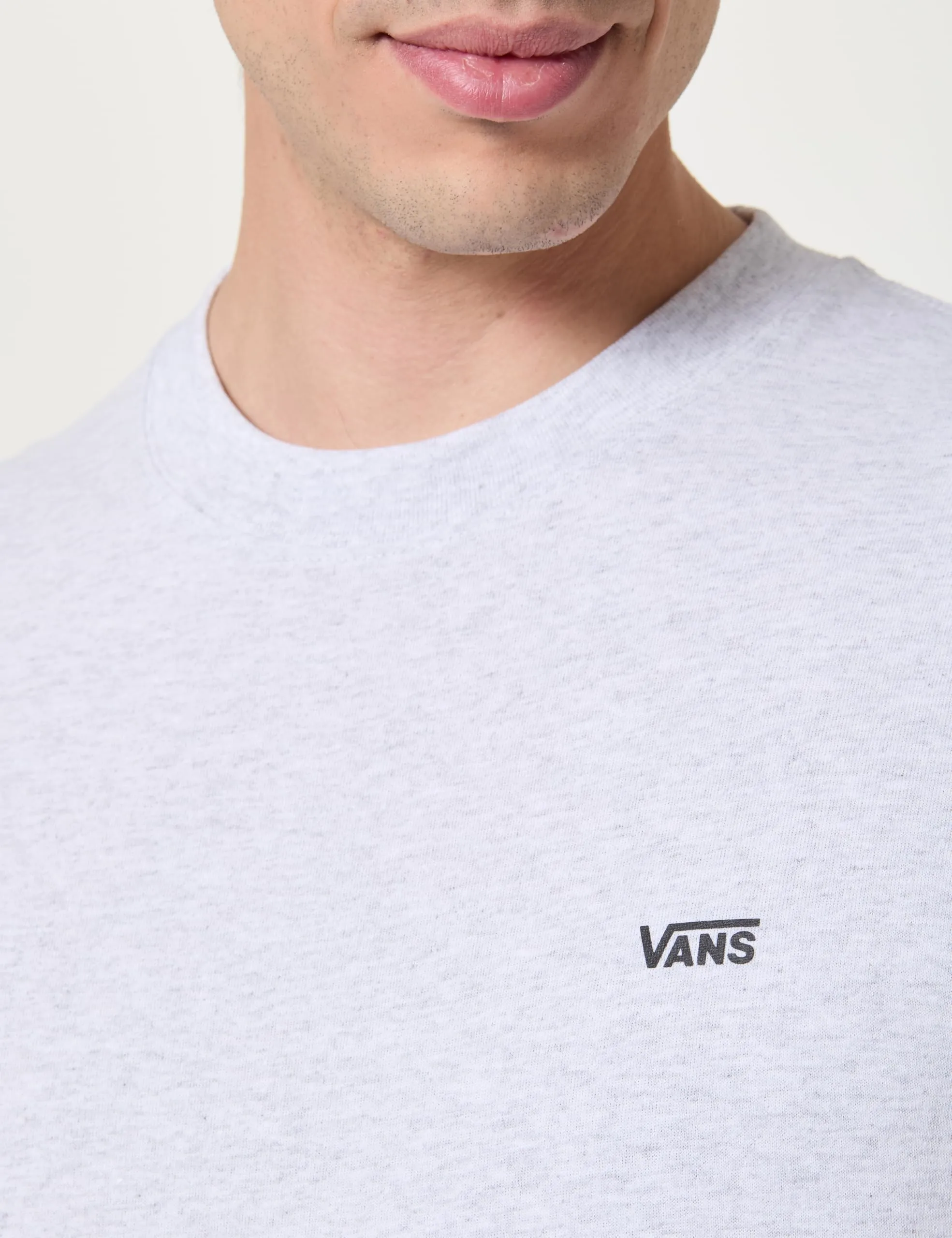 Vans VN000R9X1QI1 T-Shirt Uomo Light Grey - immagine 2