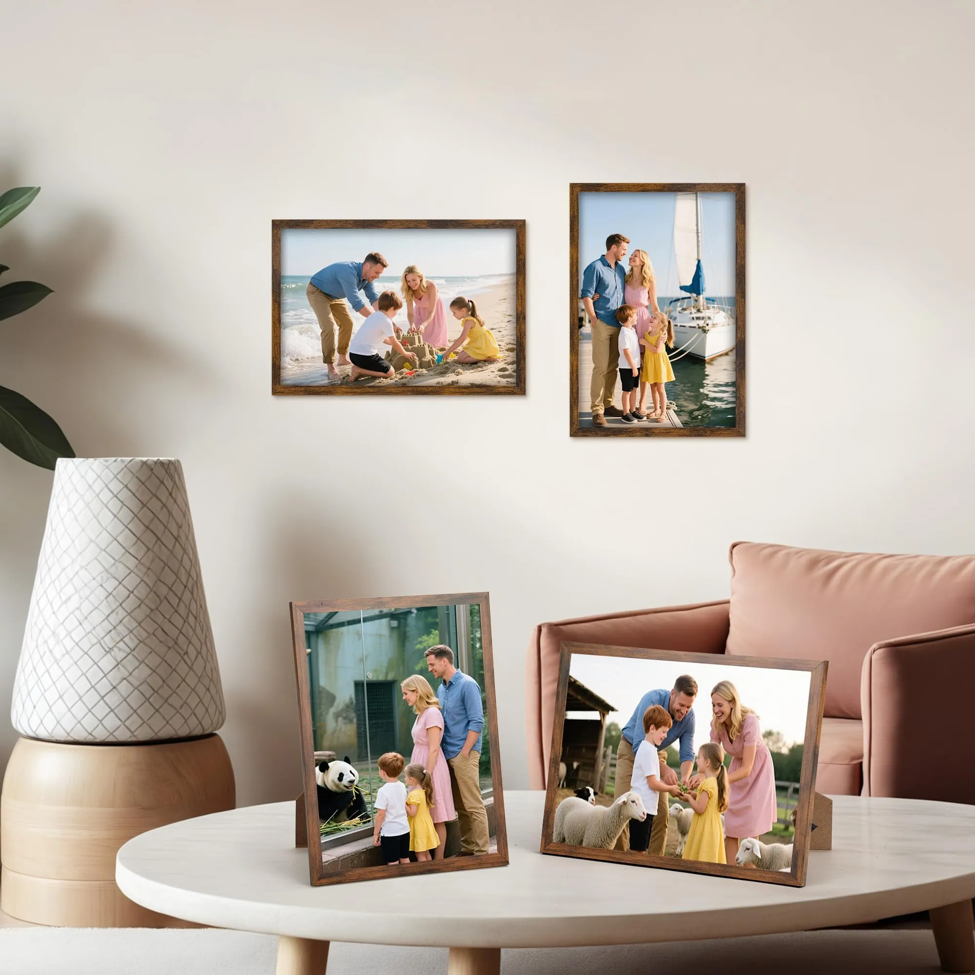 Ditwis Cornice 20x30 cm, Marrone - immagine 3