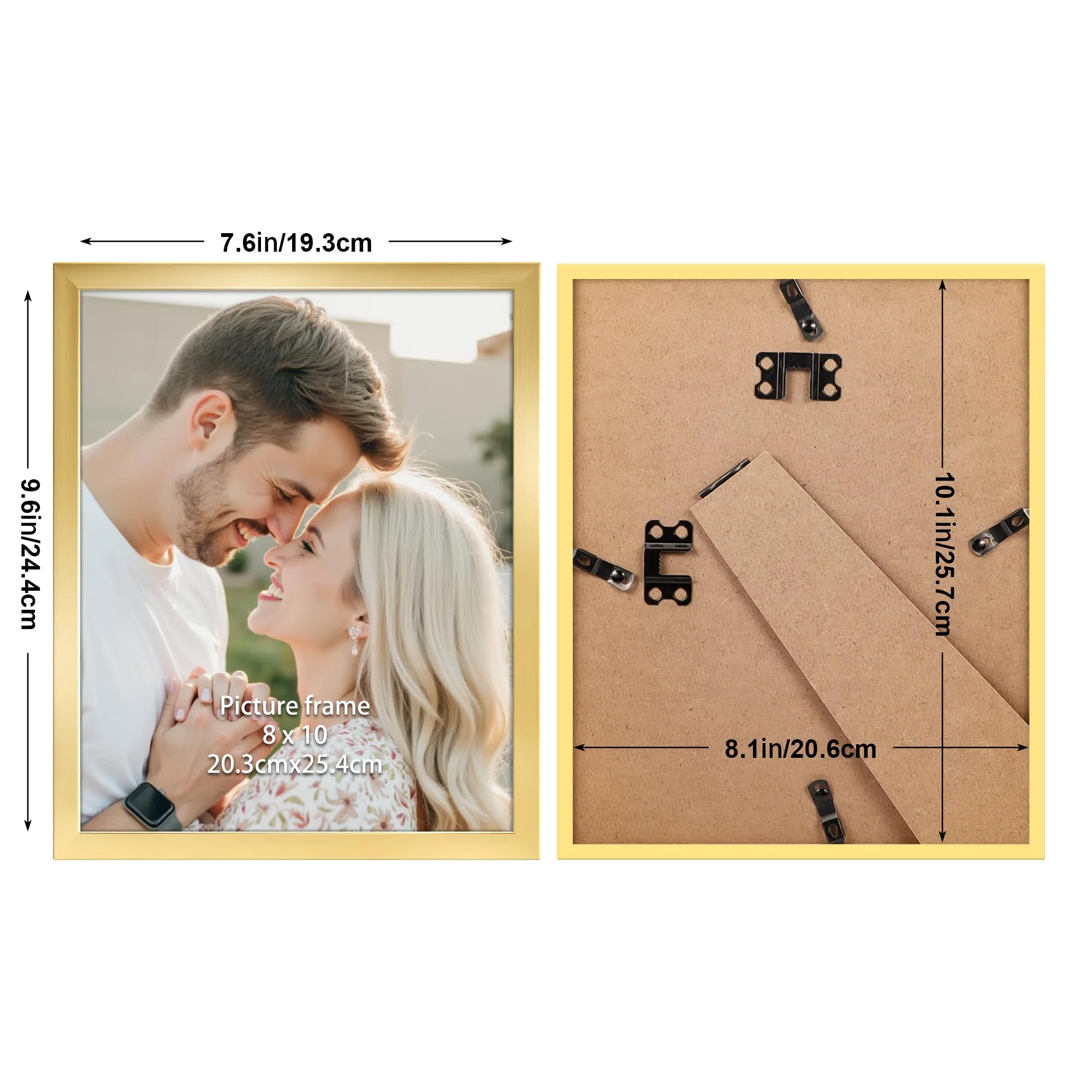 Ditwis Cornice 20x25 cm Oro per Foto 20x15 cm - immagine 2