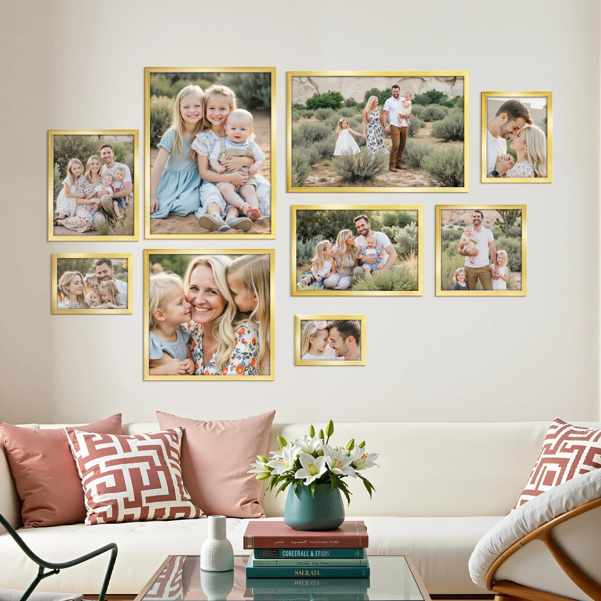 Ditwis Cornice 20x25 cm Oro per Foto 20x15 cm - immagine 6