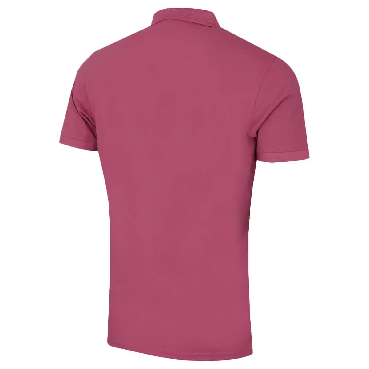 Calvin Klein Polo Golf Uomo Campus 3 Bottoni Colletto - Mimetico Malva - S - immagine 4