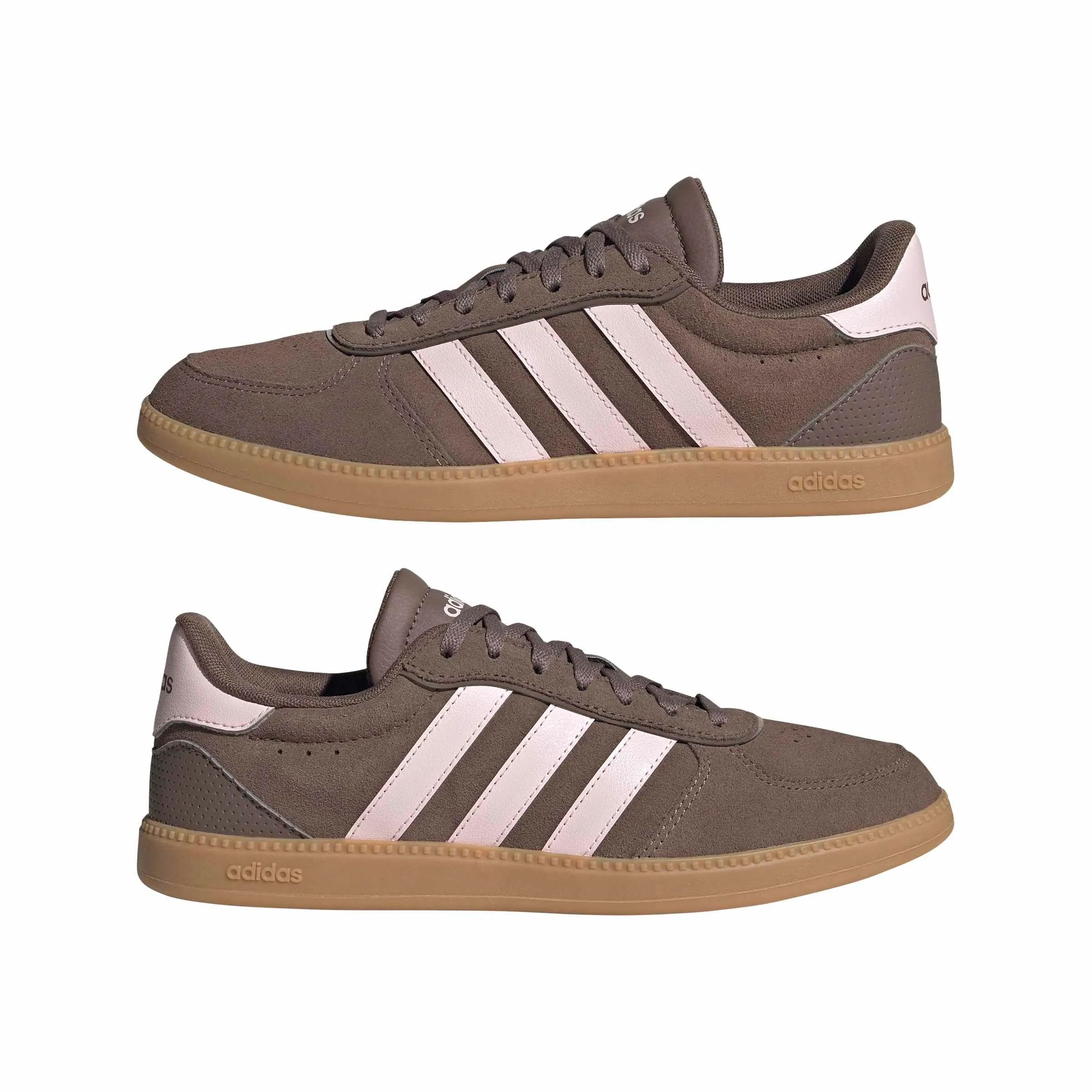 adidas Breaknet Sleek Shoes - Earth Strata/Clear Pink/Gum 3, 40 EU - immagine 8
