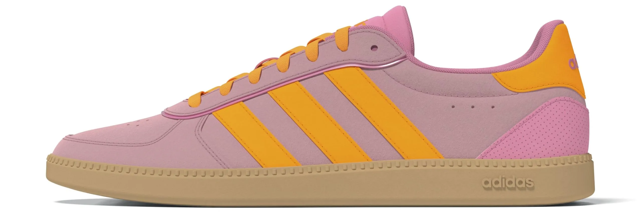 adidas Breaknet Sleek Shoes - Bliss Pink/Lucid Tangerine/Gum 3 - immagine 2