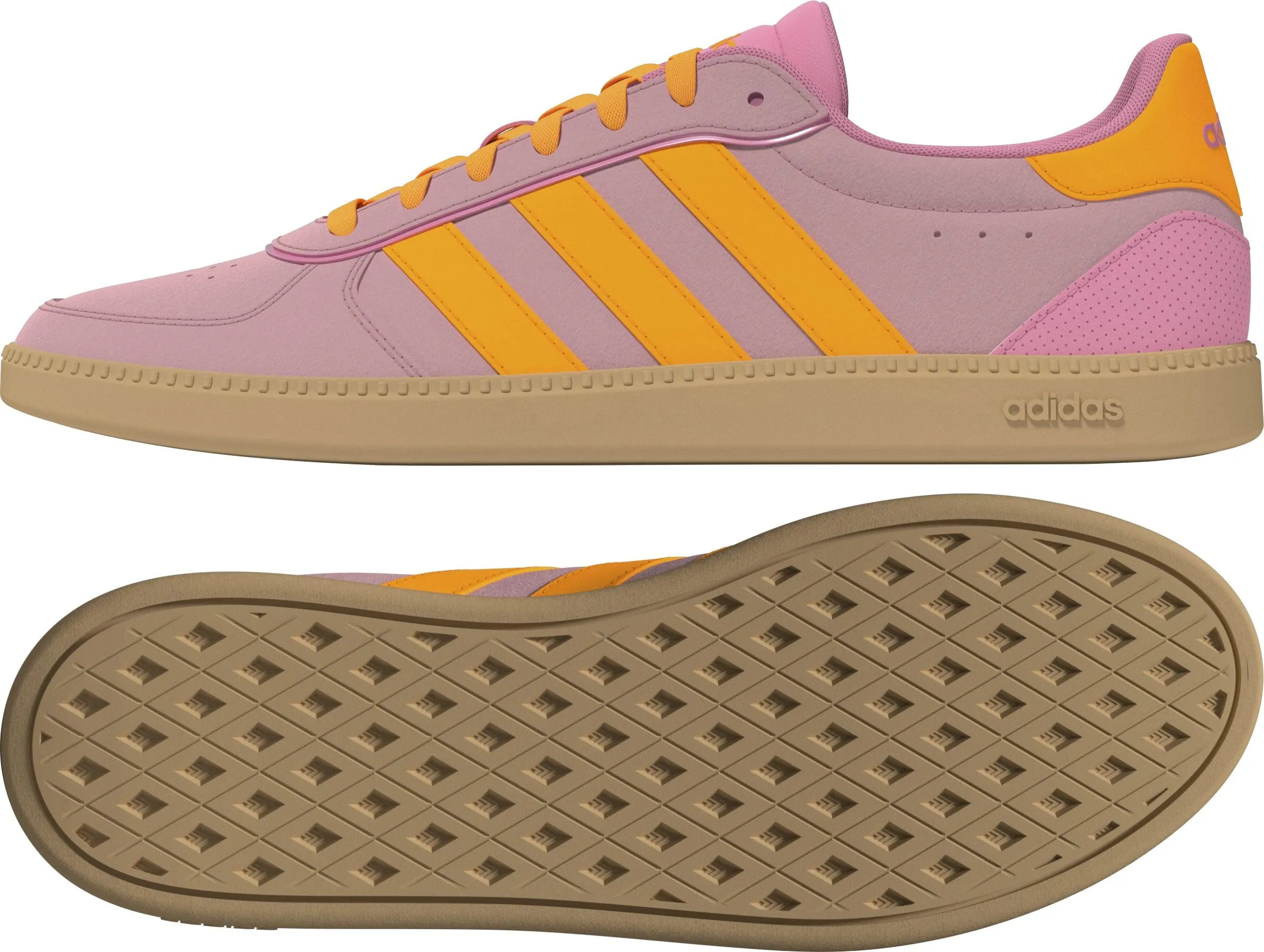 adidas Breaknet Sleek Shoes - Bliss Pink/Lucid Tangerine/Gum 3 - immagine 3