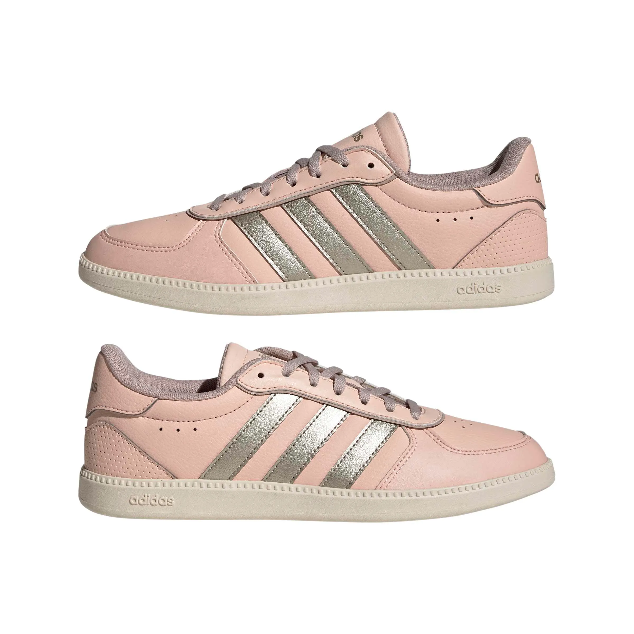 adidas Breaknet Sleek Shoes - Blush Pink/Cyber Met./Wonder White - 38 2/3 EU - immagine 6