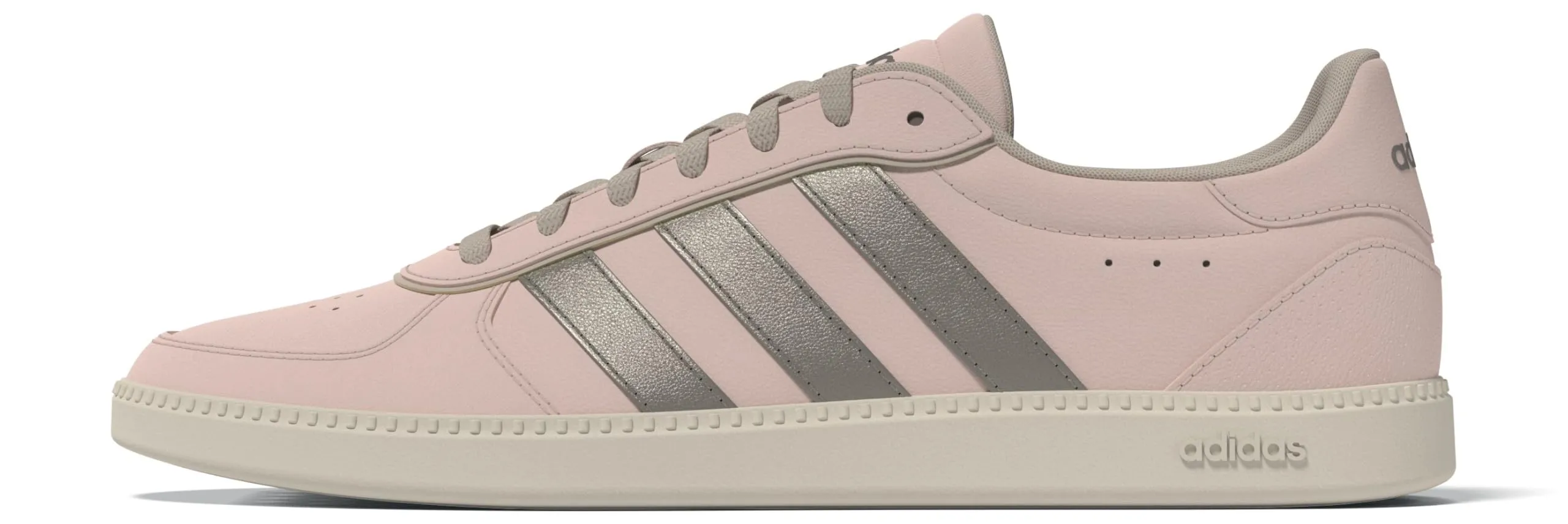 adidas Breaknet Sleek Shoes, Blush Pink/Cyber Met./Wonder White, 36 EU - immagine 2
