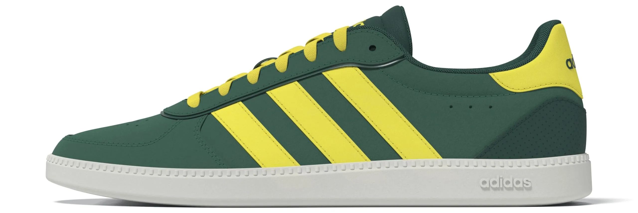adidas Breaknet Sleek Shoes - Collegiate Green/Yellow/Off White - 37 1/3 EU - immagine 2