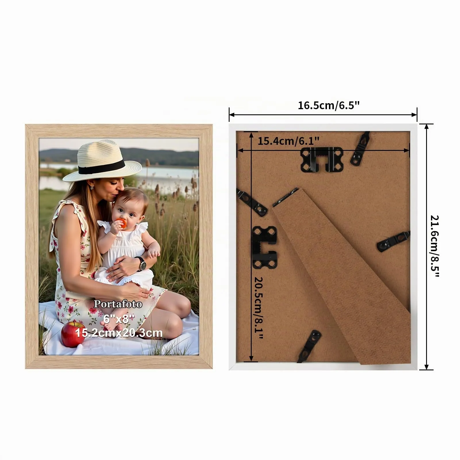 Ditwis Cornice 15x20 cm Color Naturale - immagine 2