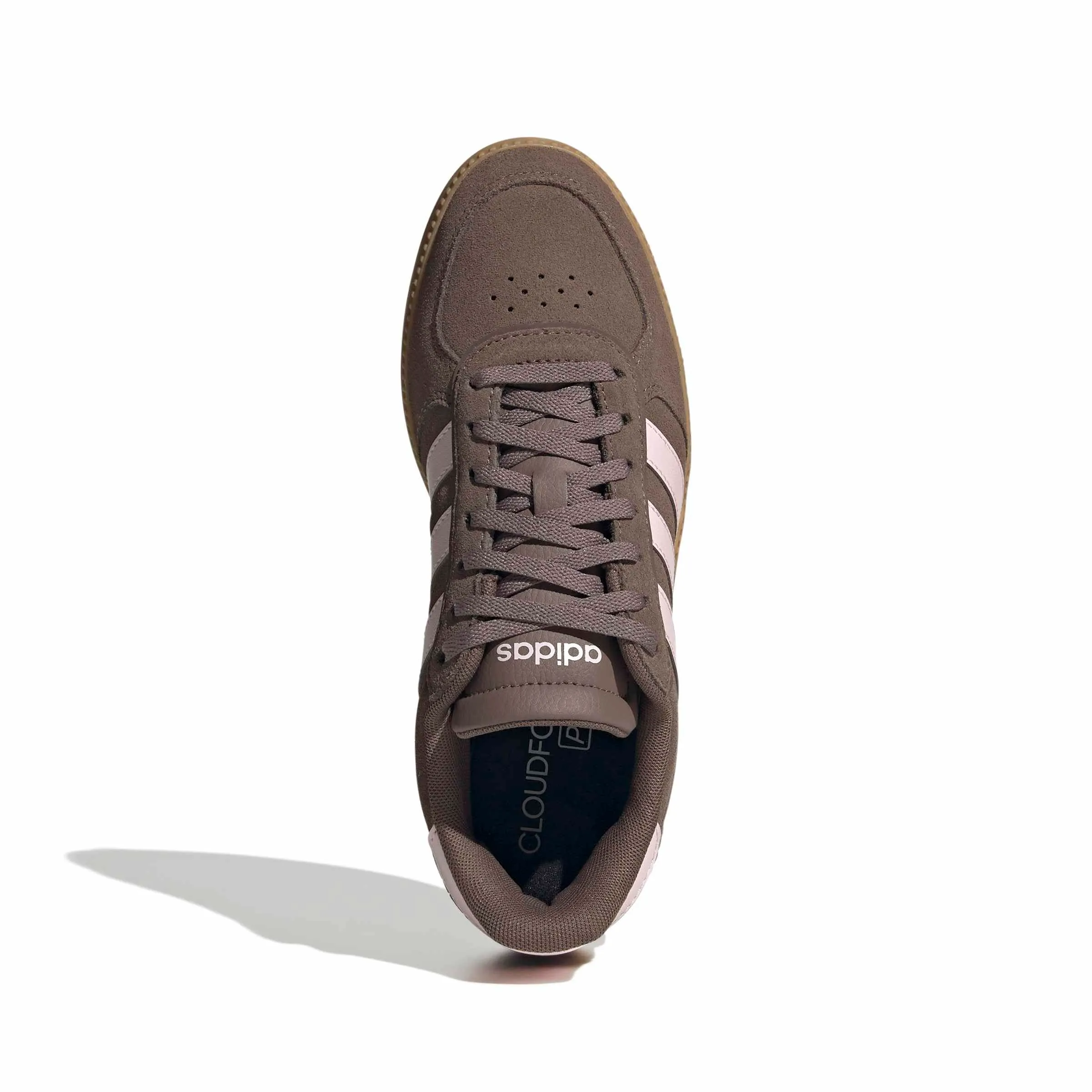adidas Breaknet Sleek Shoes, Earth Strata/Clear Pink/Gum 3, 40 2/3 EU - immagine 2