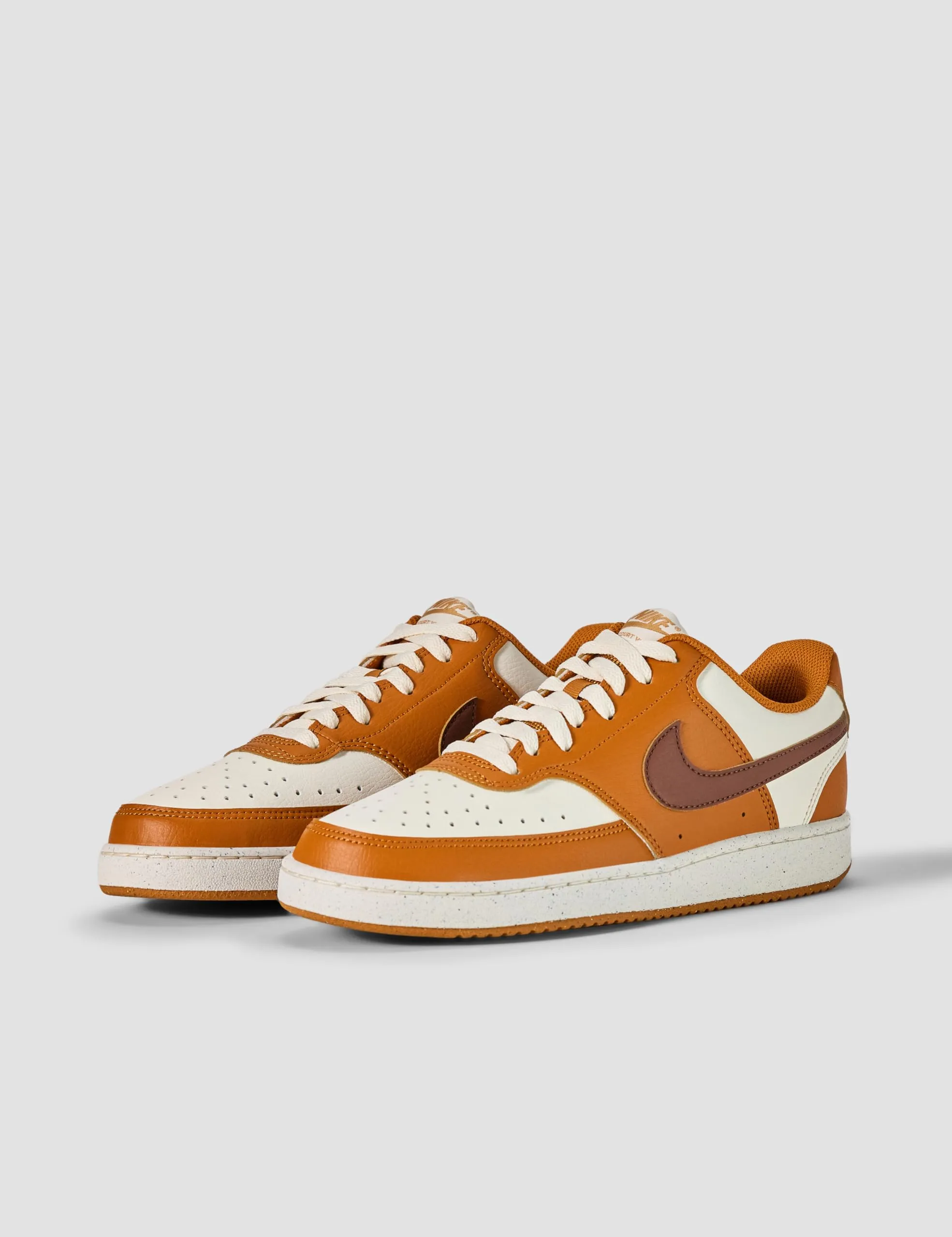 Nike Court Vision Low Next Nature - Desert Ochre Fauna Brown Pale Ivory - 36 EU - immagine 6
