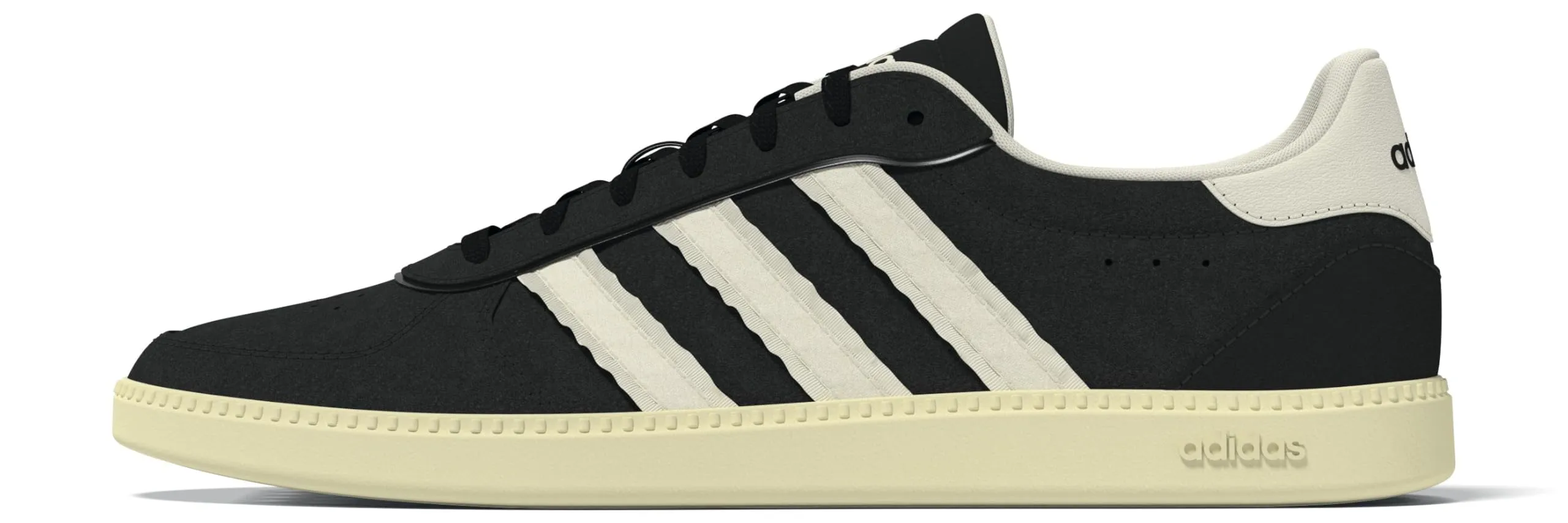 adidas Breaknet Sleek Shoes, Core Black/Core White/Warm Vanilla, 37 1/3 EU - immagine 2