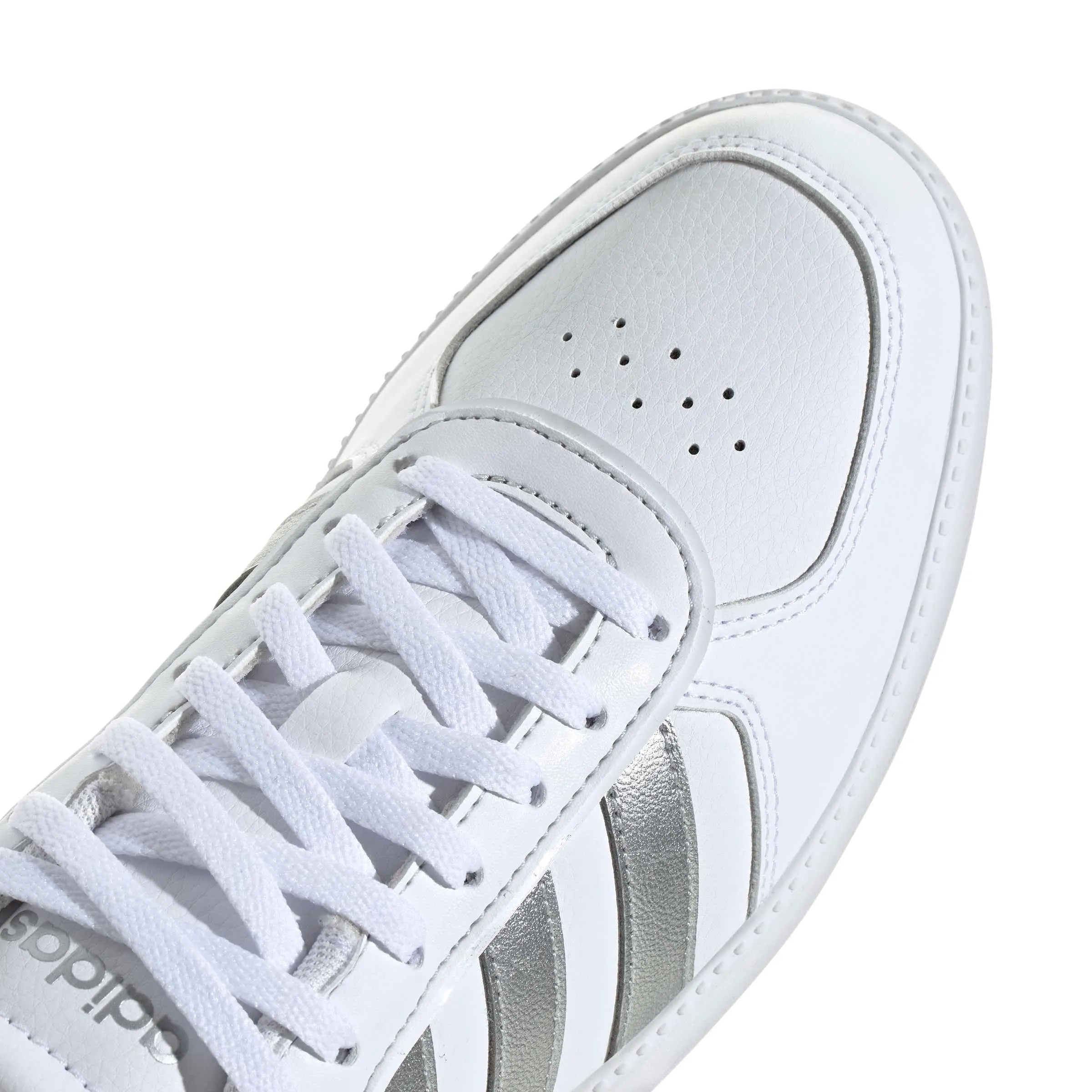 adidas Breaknet Sleek Shoes - Ftwr White/Silver Met./Ftwr White - 42 2/3 EU - immagine 4