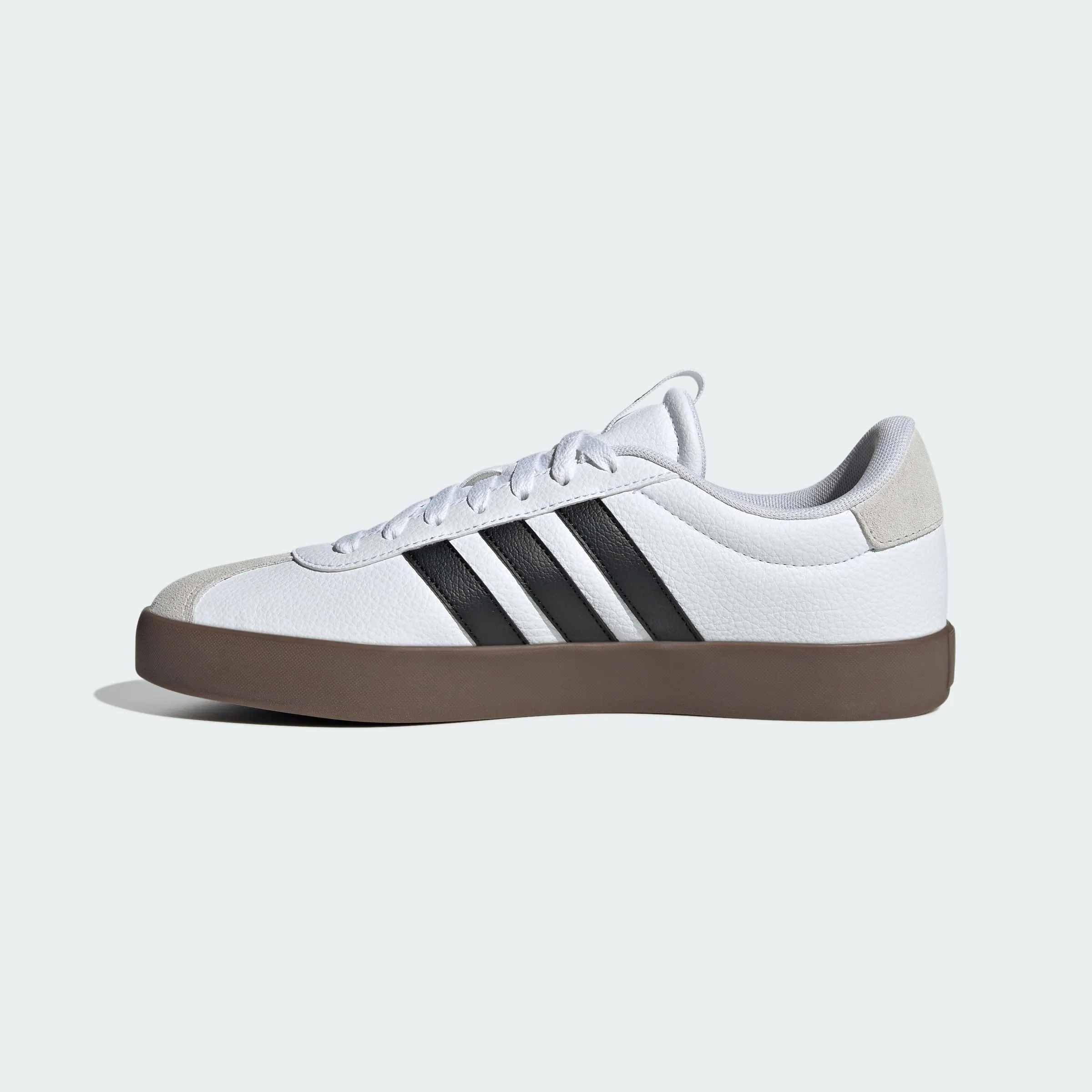 adidas VL Court 3.0 Shoes, Cloud White/Core Black/Grey One, 48 EU - immagine 4