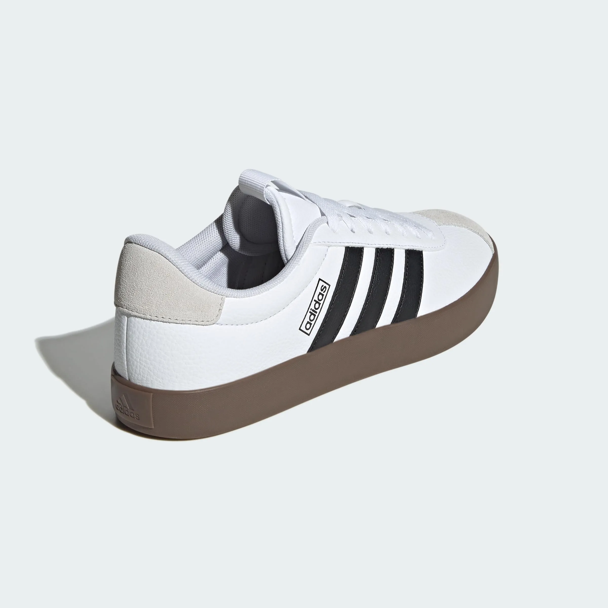 adidas VL Court 3.0 Shoes, Cloud White/Core Black/Grey One, 48 EU - immagine 8
