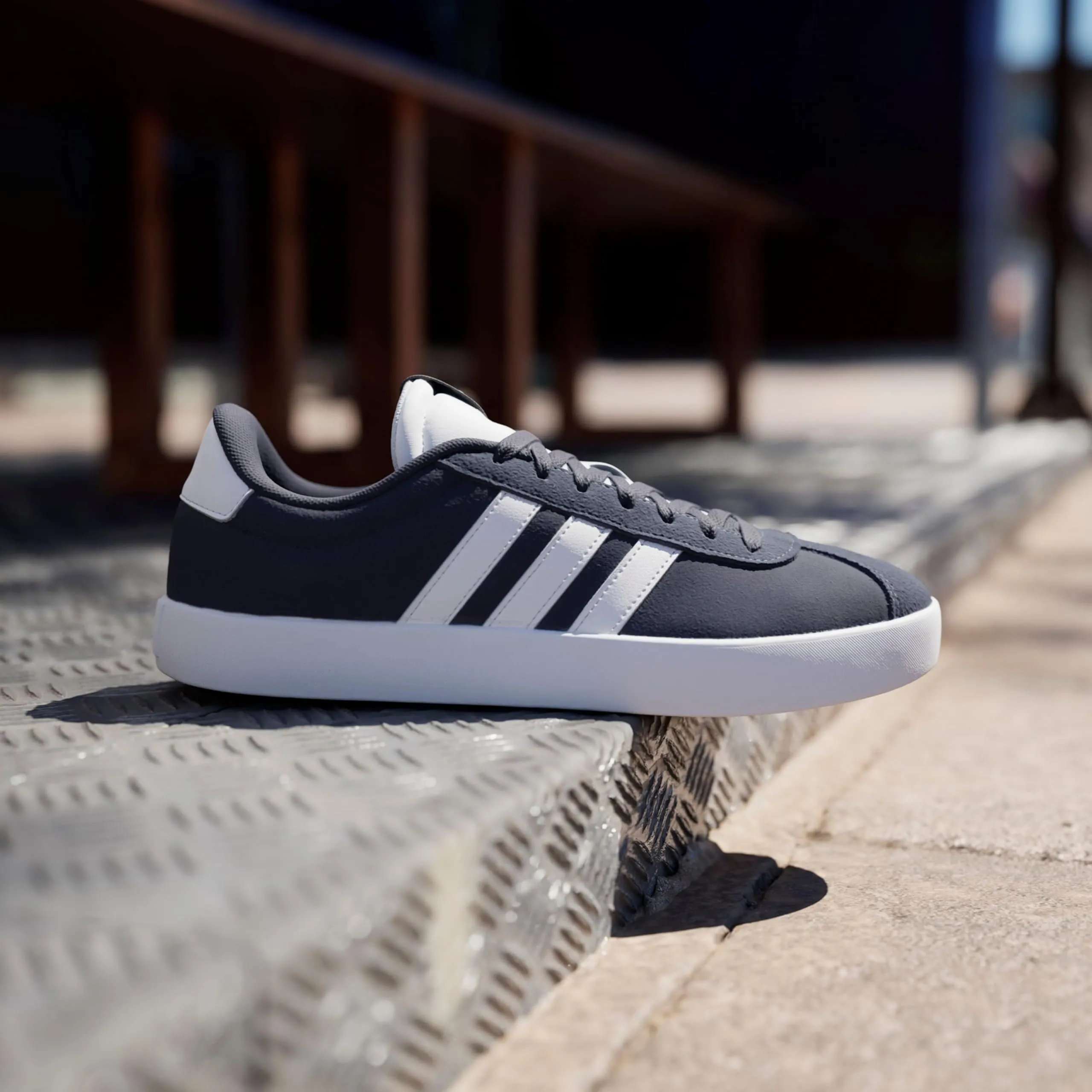 adidas VL Court 3.0 Shoes, Legend Ink / Cloud White, 40 EU - immagine 2