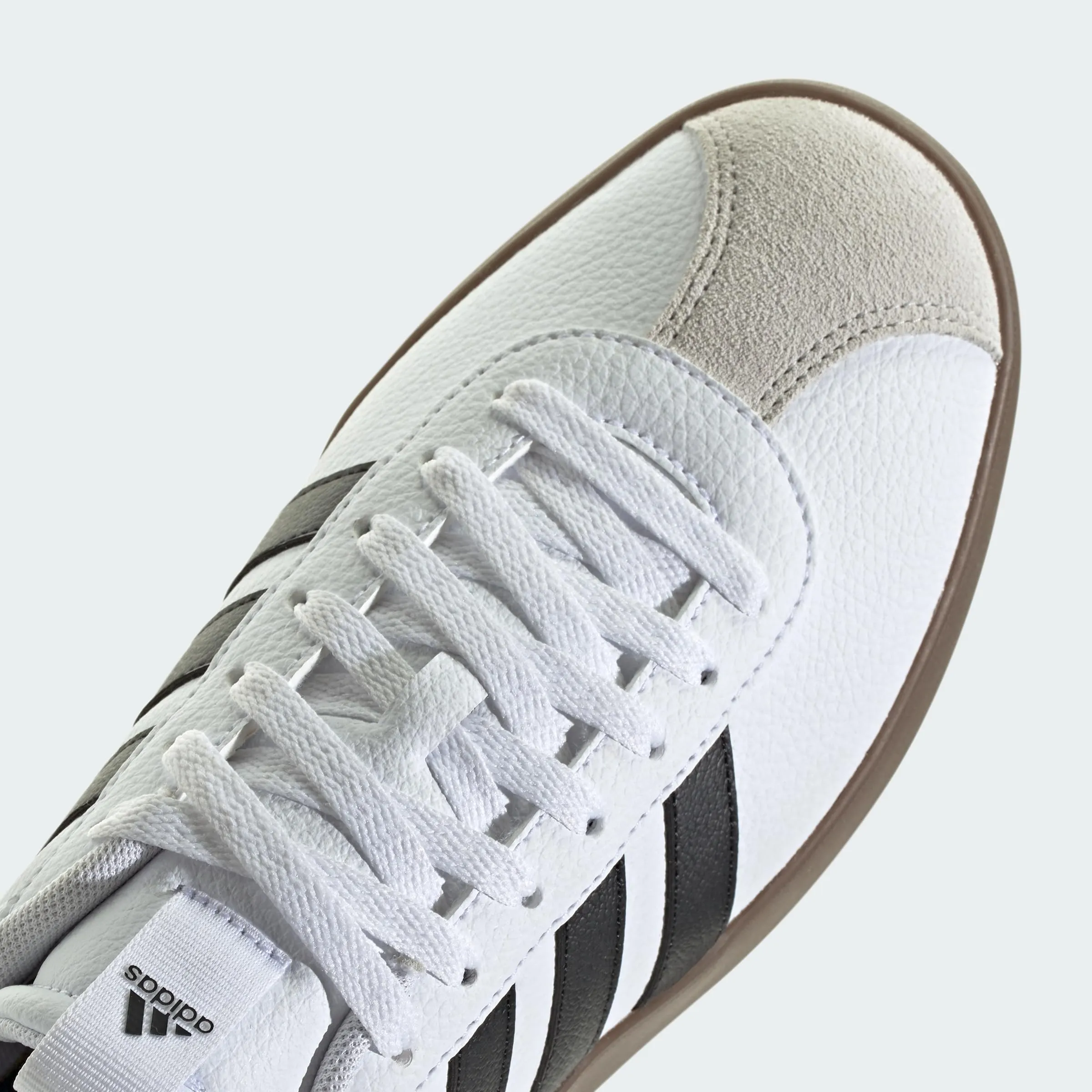 adidas VL Court 3.0 Shoes, Cloud White/Core Black/Grey One, 40 2/3 EU - immagine 6