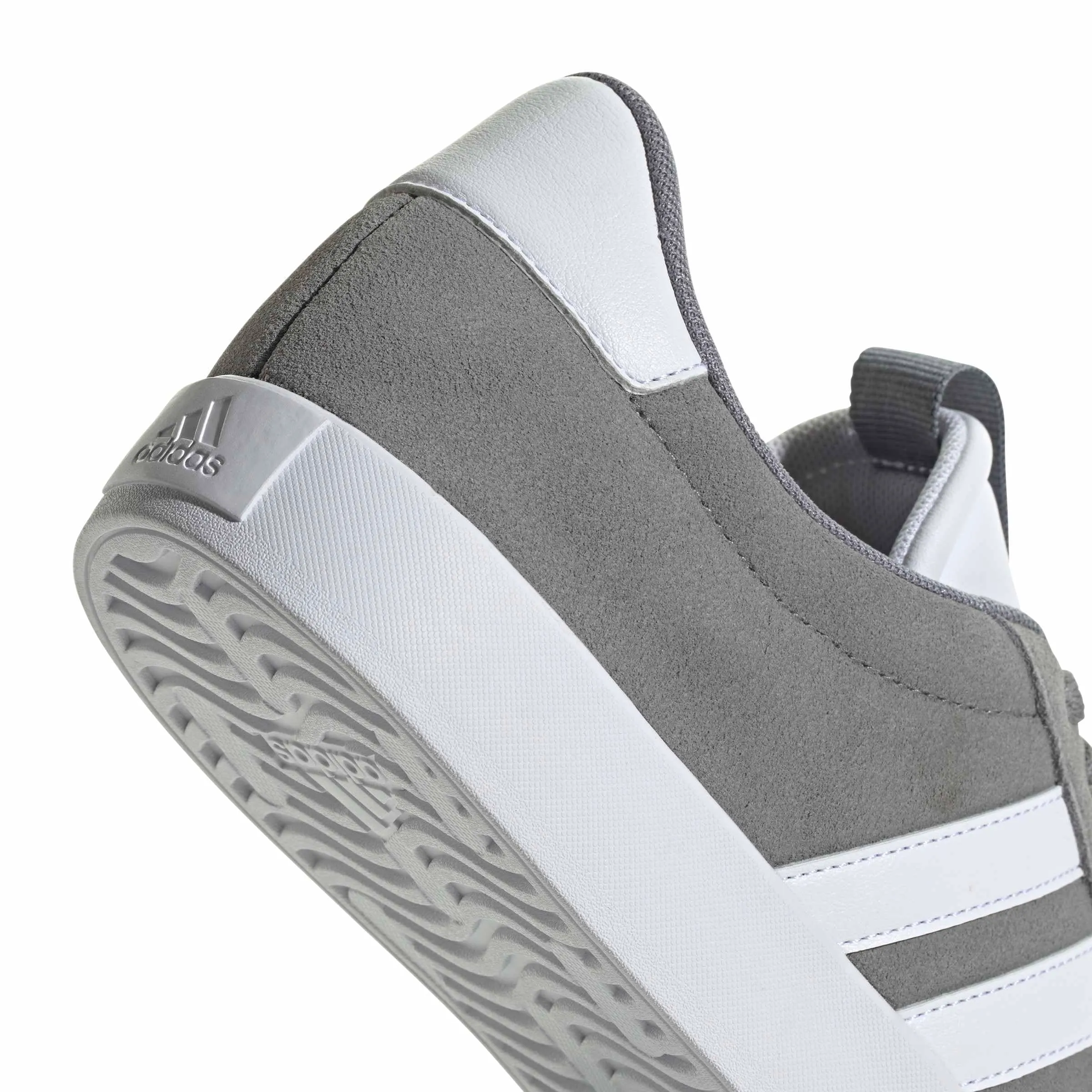adidas VL Court 3.0 Shoes, Grey Three / Cloud White / Cloud White, 41 1/3 EU - immagine 6