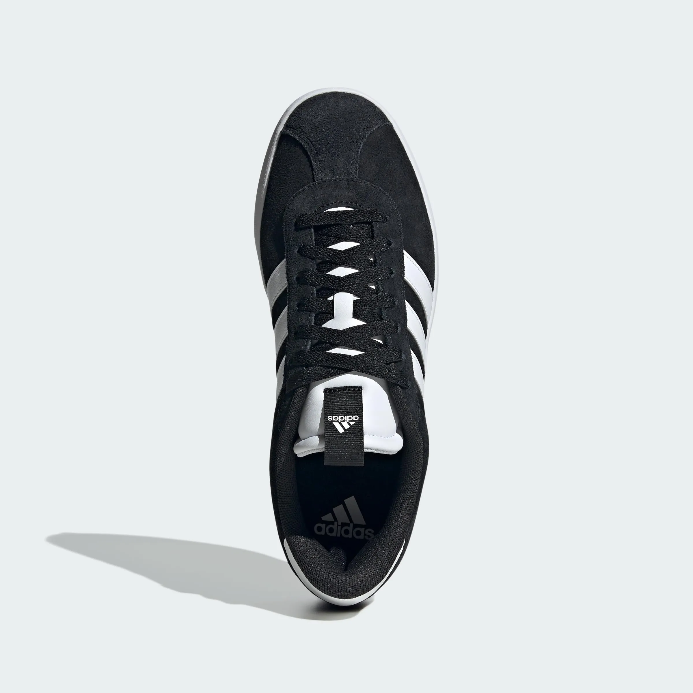 adidas VL Court 3.0 Shoes, Core Black / Cloud White / Core Black, 45 1/3 EU - immagine 6