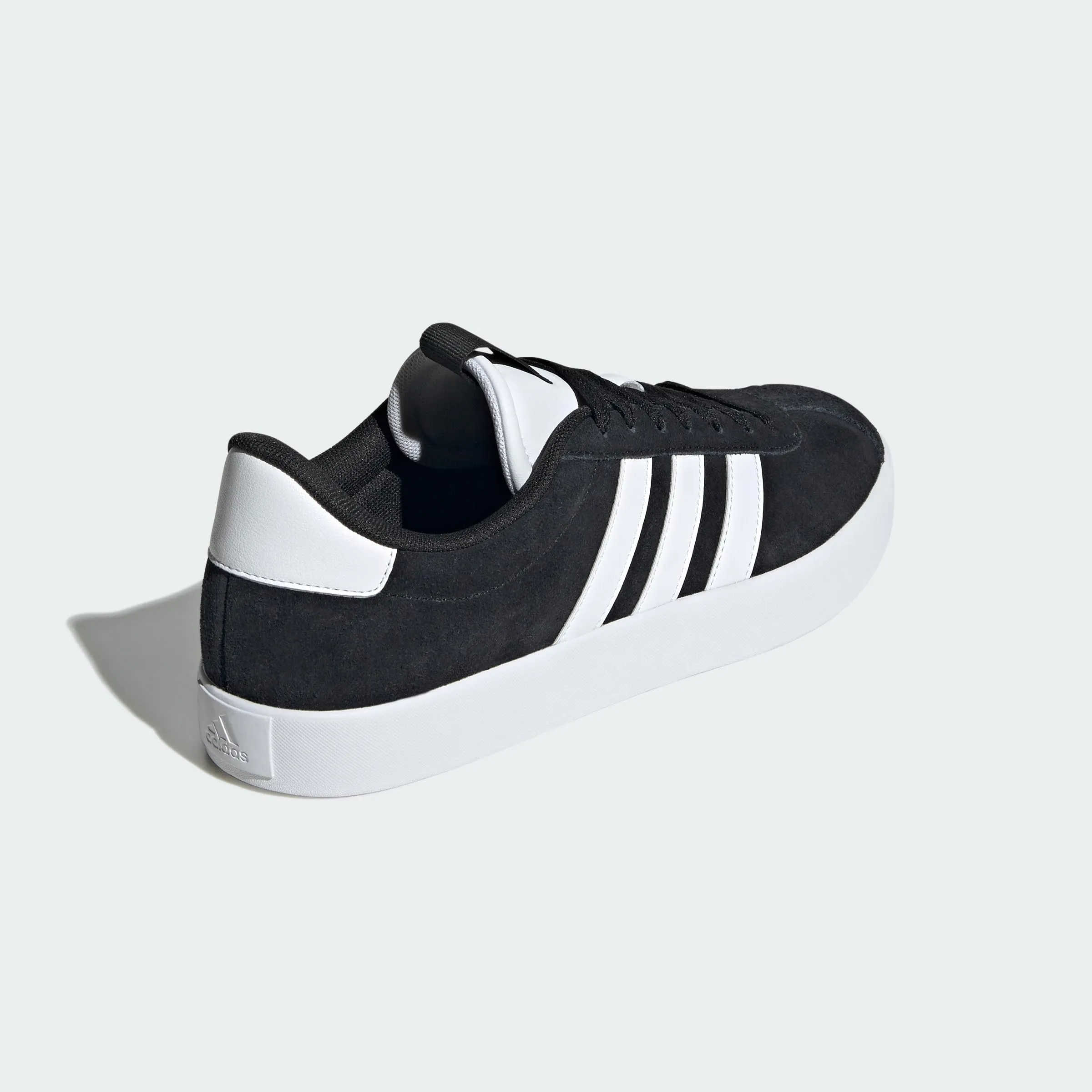 adidas VL Court 3.0 Shoes, Core Black / Cloud White / Core Black, 45 1/3 EU - immagine 9