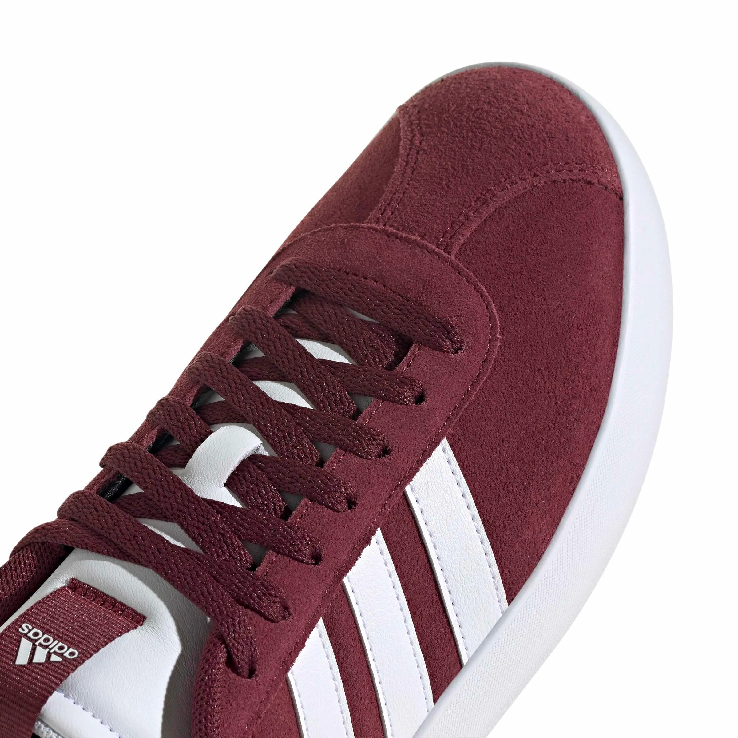 adidas VL Court 3.0 Shoes, Shadow Red / Cloud White / Shadow Red, 38 EU - immagine 5
