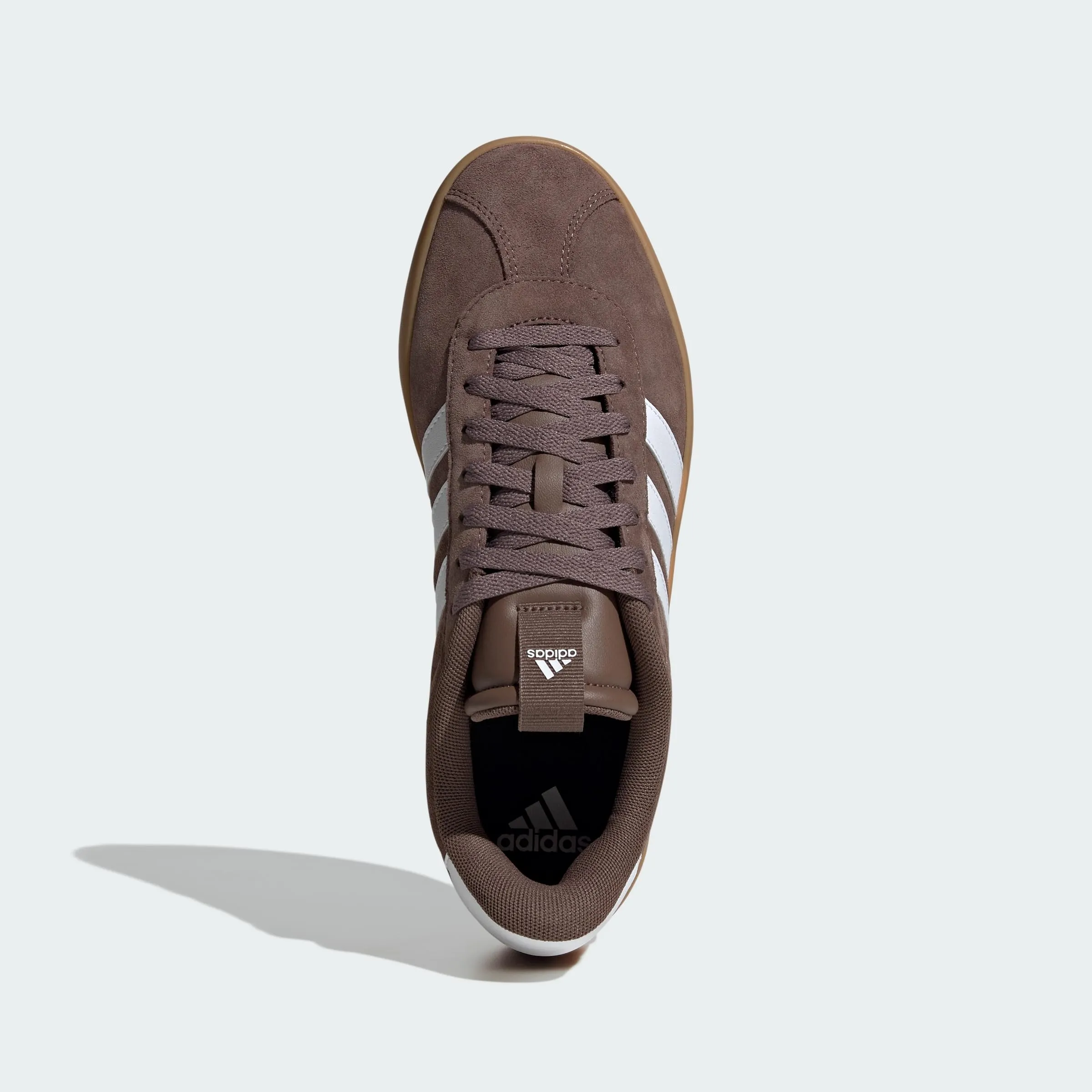 adidas VL Court 3.0 Shoes - Earth Strata/Cloud White/Gold Metallic - 40 2/3 EU - immagine 5