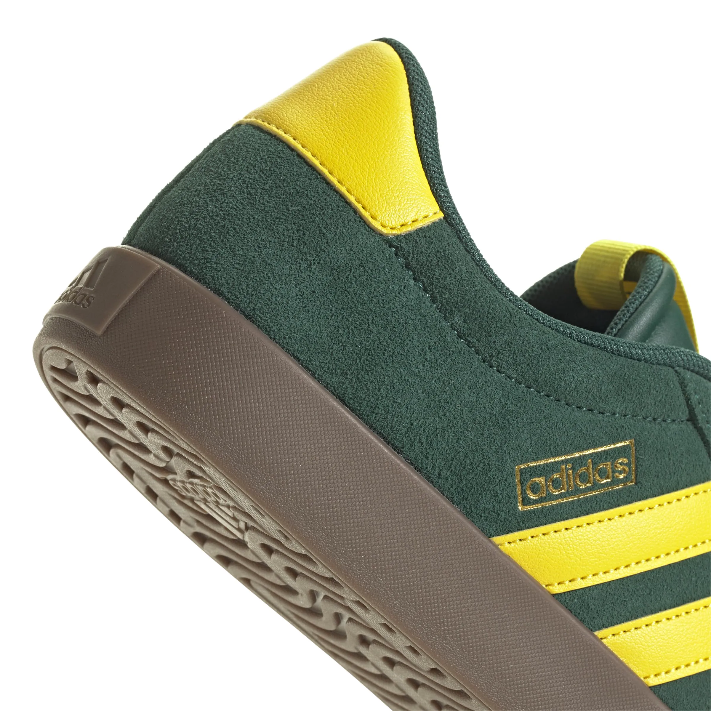 adidas VL Court 3.0 Shoes, Collegiate Green/Yellow/Gold Metallic, 38 EU - immagine 5