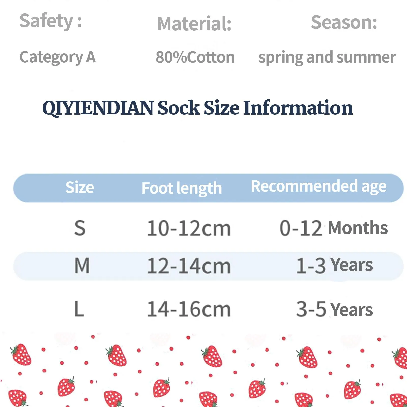 QIYIENDIAN Calzini a rete antiscivolo in cotone per bambini, 5 paia, C-Multicolor-Animal, 1-3Y - immagine 5