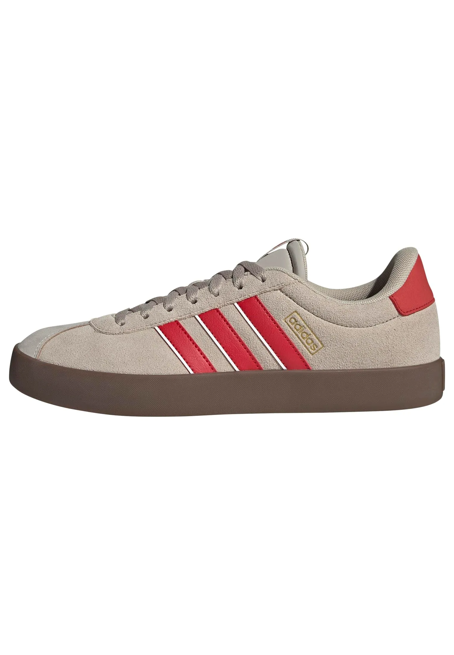 Adidas VL Court 3.0 Shoes - Wonder Beige/Better Scarlet/Core White - 40 2/3 EU - immagine 1