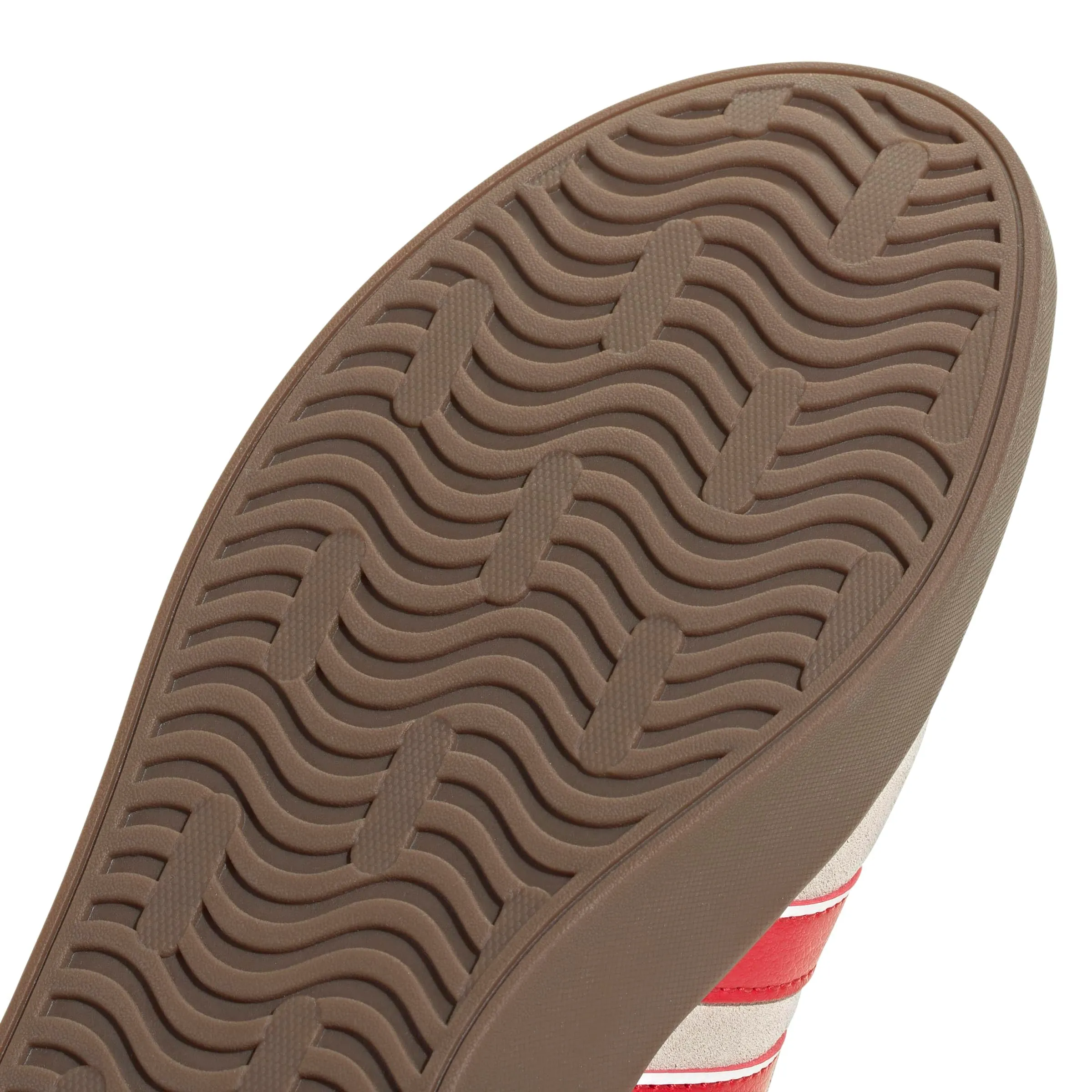 Adidas VL Court 3.0 Shoes, Wonder Beige/Better Scarlet/Core White, 41 1/3 EU - immagine 5