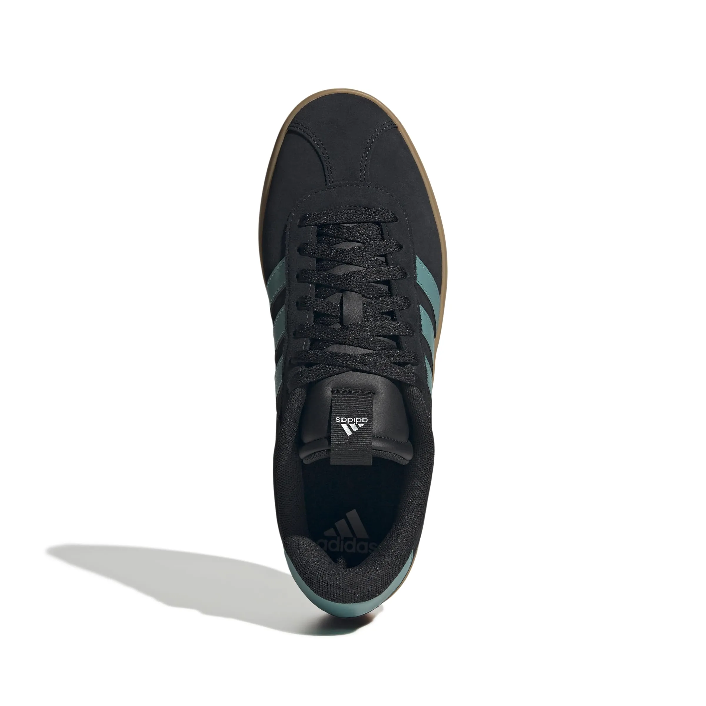 Adidas VL Court 3.0 Shoes, Core Black/Powder Teal/Silver Metallic, 35.5 EU - immagine 7