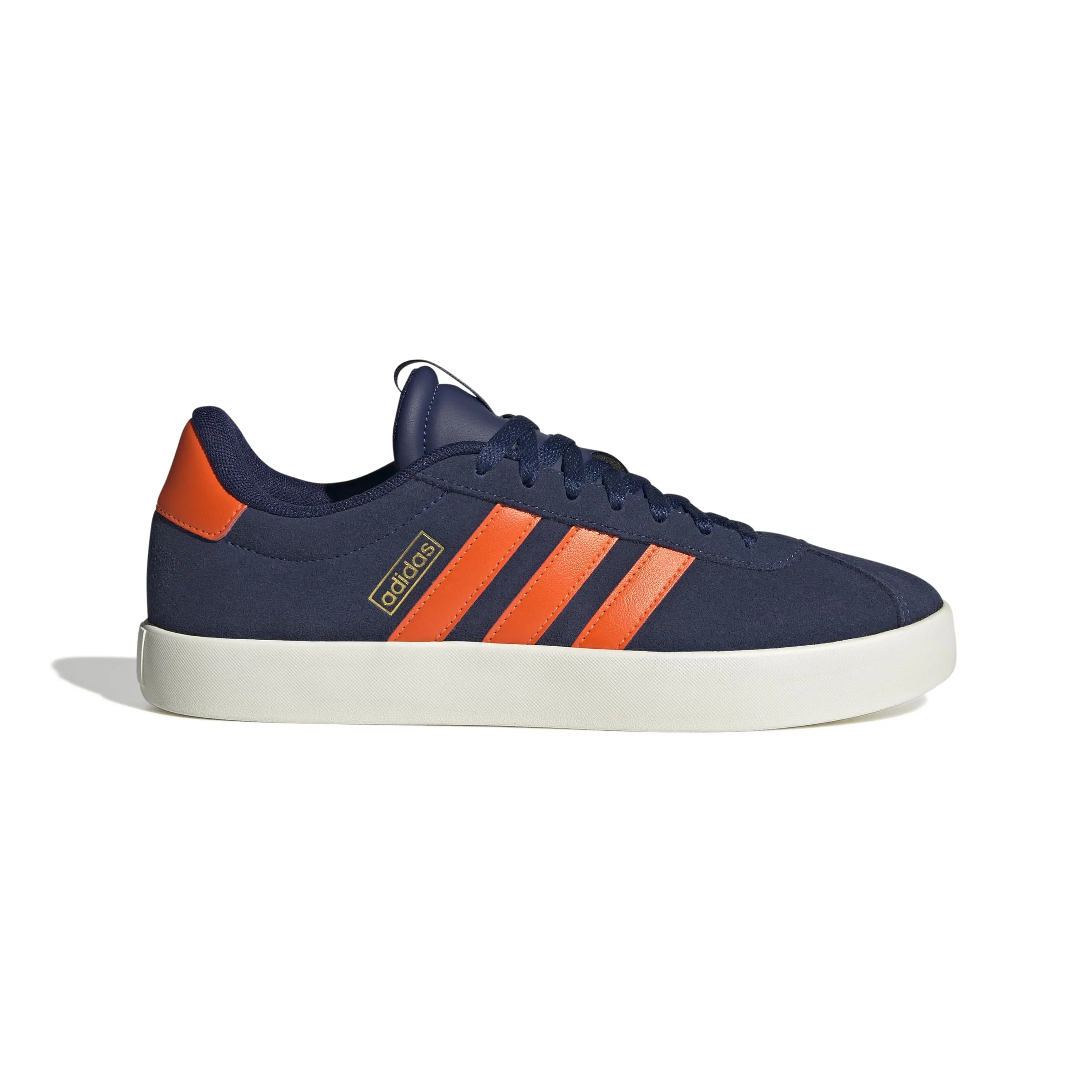 Adidas VL Court 3.0 Shoes, Dark Blue/Impact Orange/Gold Met., 44 EU - immagine 2