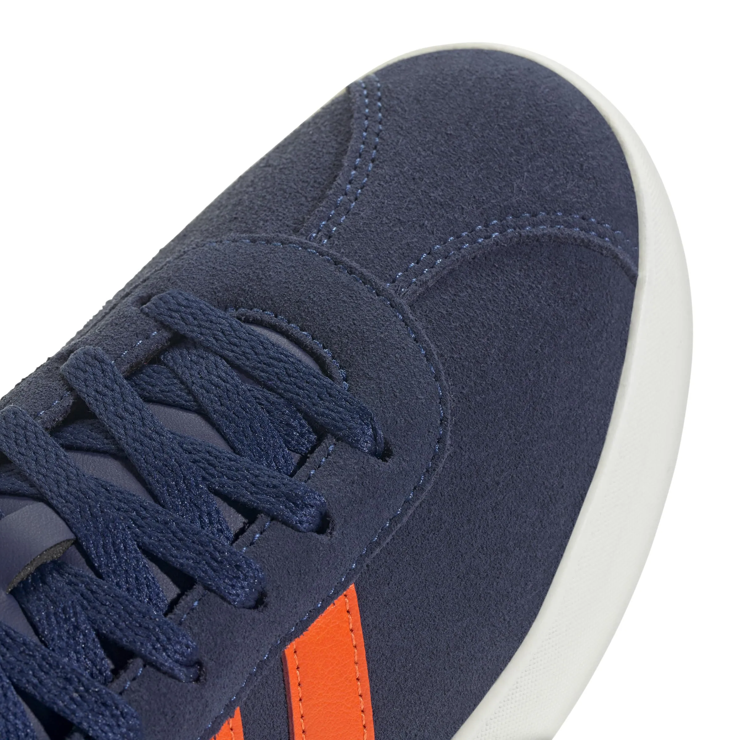 Adidas VL Court 3.0 Shoes, Dark Blue/Impact Orange/Gold Met., 40 EU - immagine 4