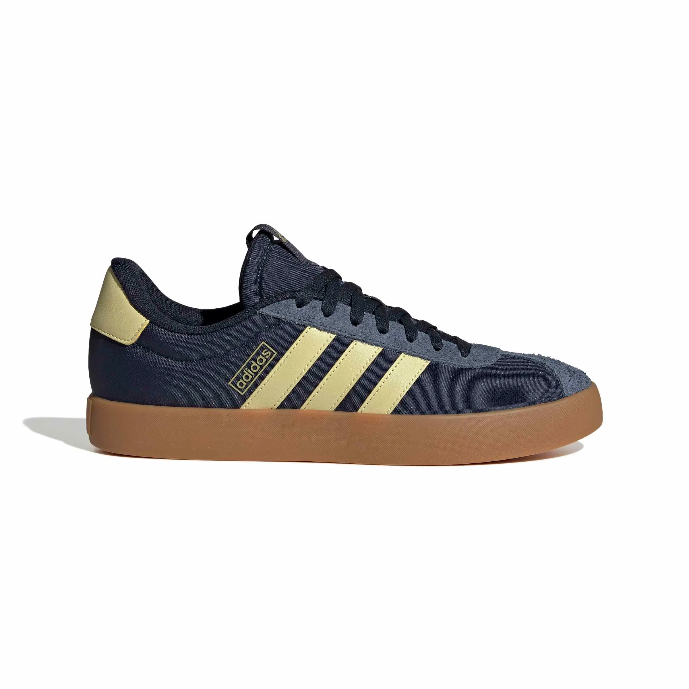 Adidas VL Court 3.0 Shoes, Legend Ink/Powder Yellow/Preloved Ink, 44 EU - immagine 2