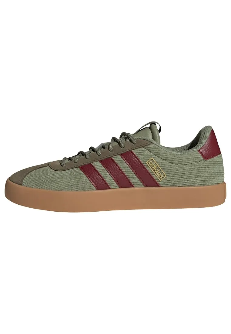 Adidas VL Court 3.0 Shoes, Tent Green/Shadow Red/Olive Strata, 40 EU - immagine 1
