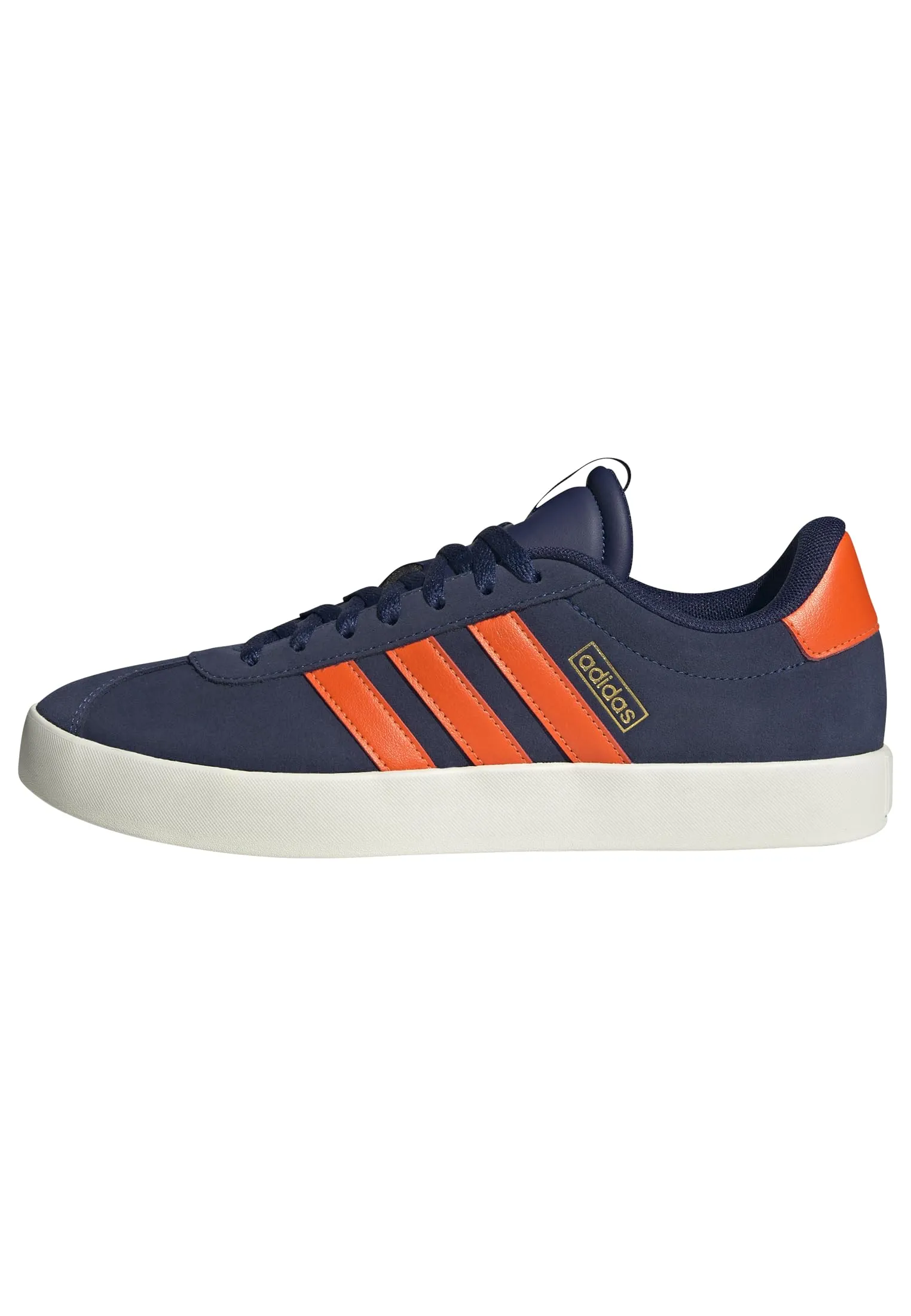 Adidas VL Court 3.0 Shoes, Dark Blue/Impact Orange/Gold Met., 46 2/3 EU - immagine 1