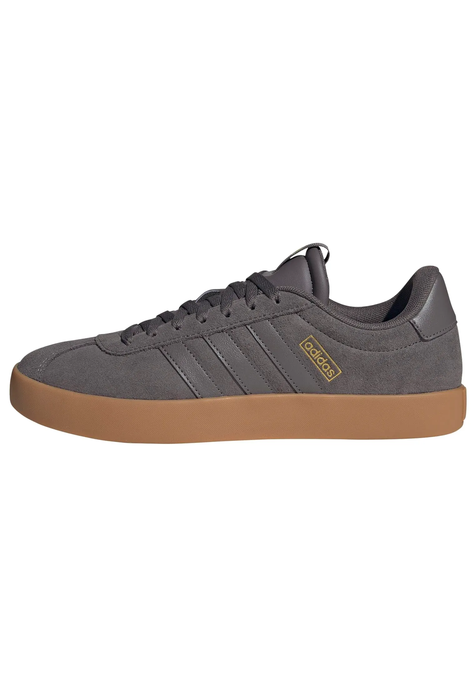 Adidas VL Court 3.0 Shoes, Charcoal/Charcoal/Gold Met, 40 EU - immagine 1