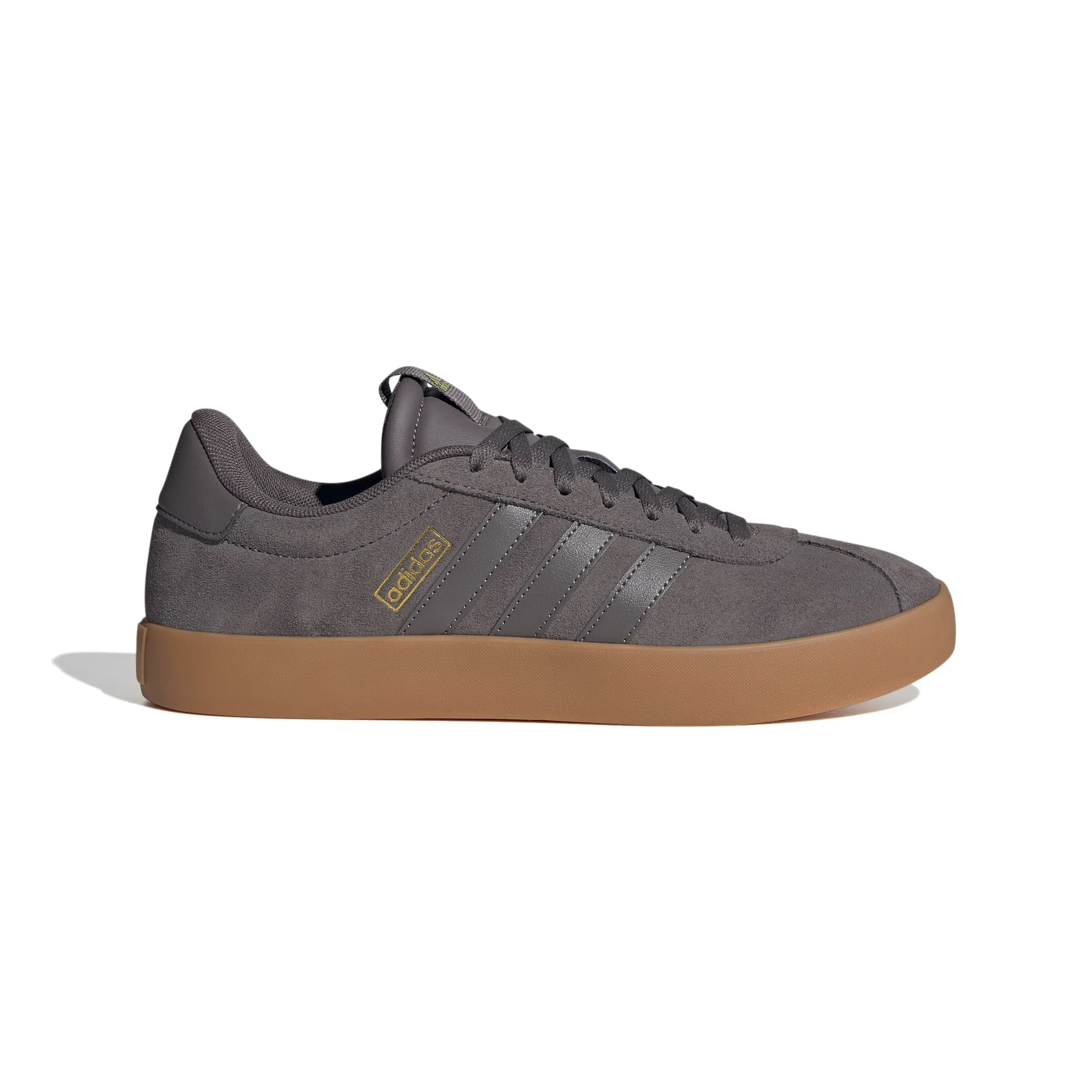 Adidas VL Court 3.0 Shoes, Charcoal/Charcoal/Gold Met, 40 EU - immagine 2