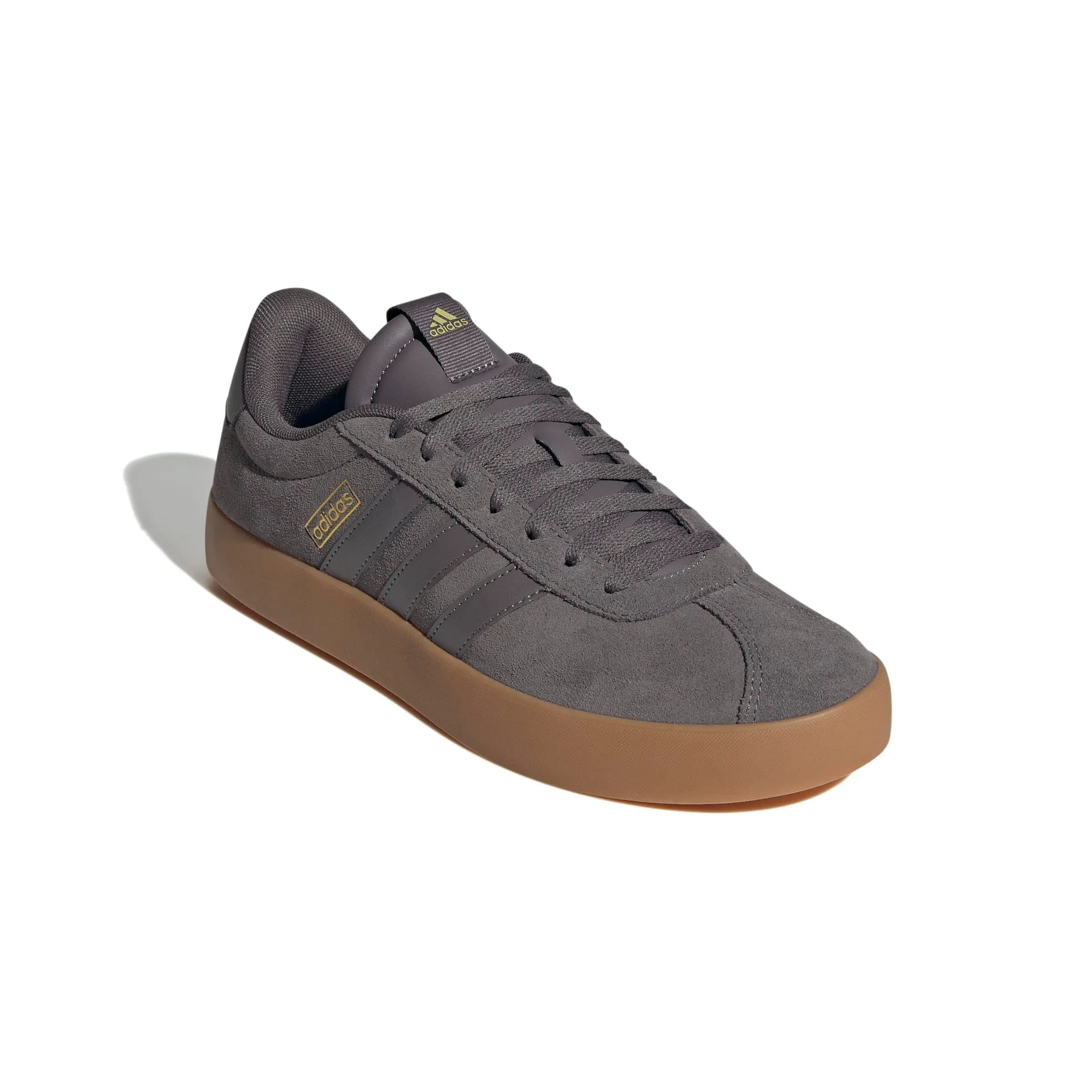 Adidas VL Court 3.0 Shoes, Charcoal/Charcoal/Gold Met., 41 1/3 EU - immagine 3