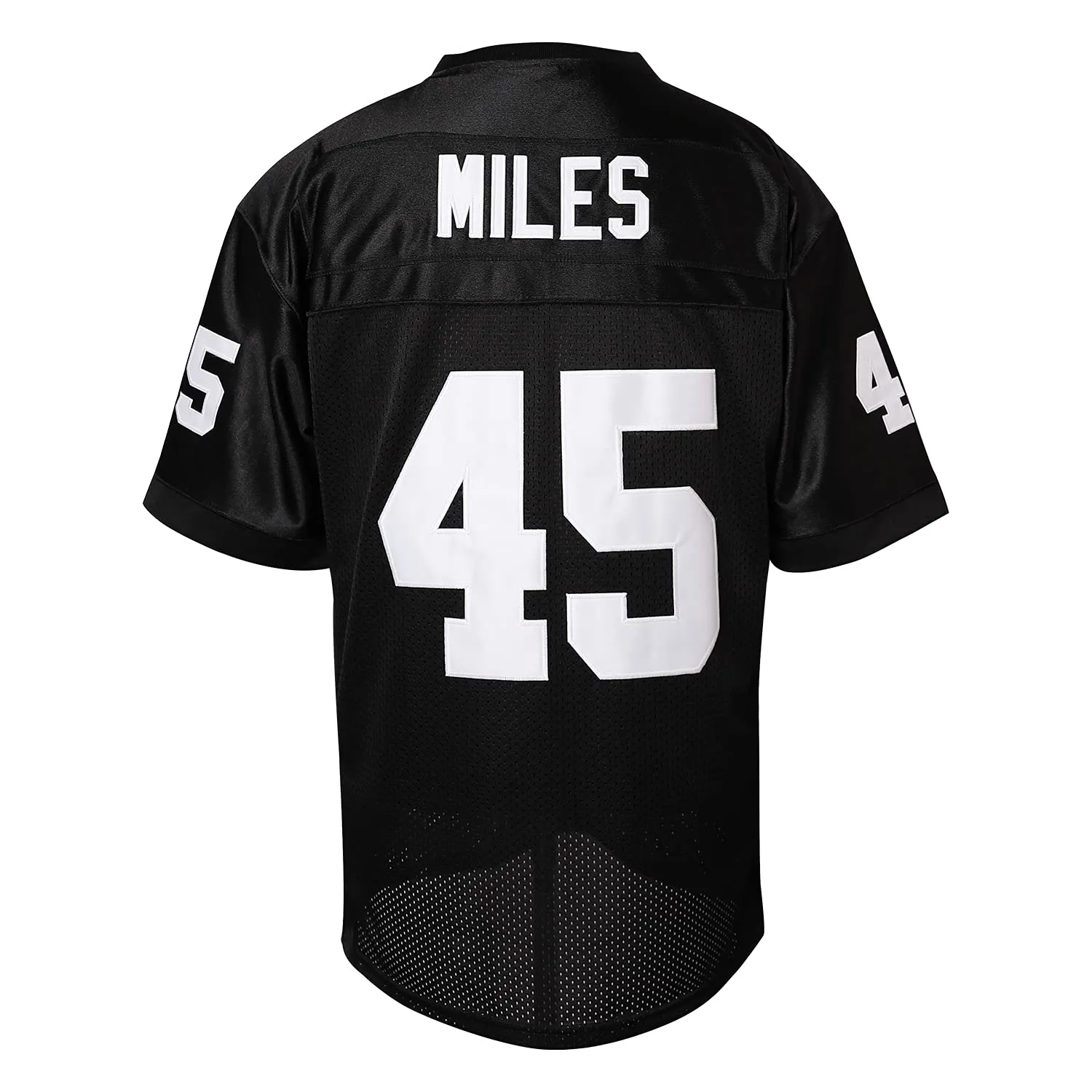 JKNAKN Boobie Miles Jersey, 45 Permian Friday Night Lights, Black - M - immagine 3