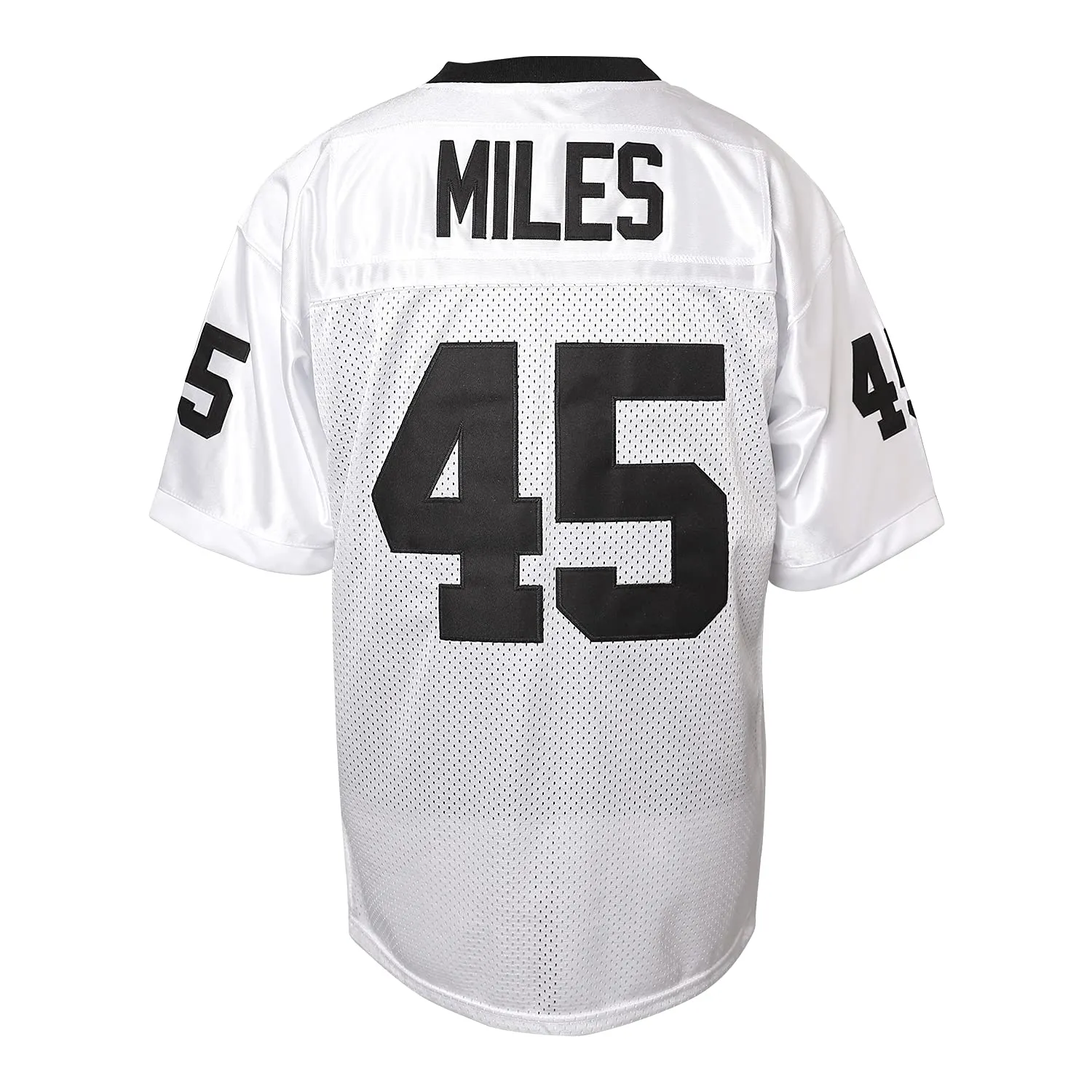 JKNAKN Boobie Miles Jersey, 45 Permian Friday Night Lights, White/Black, Small - immagine 3