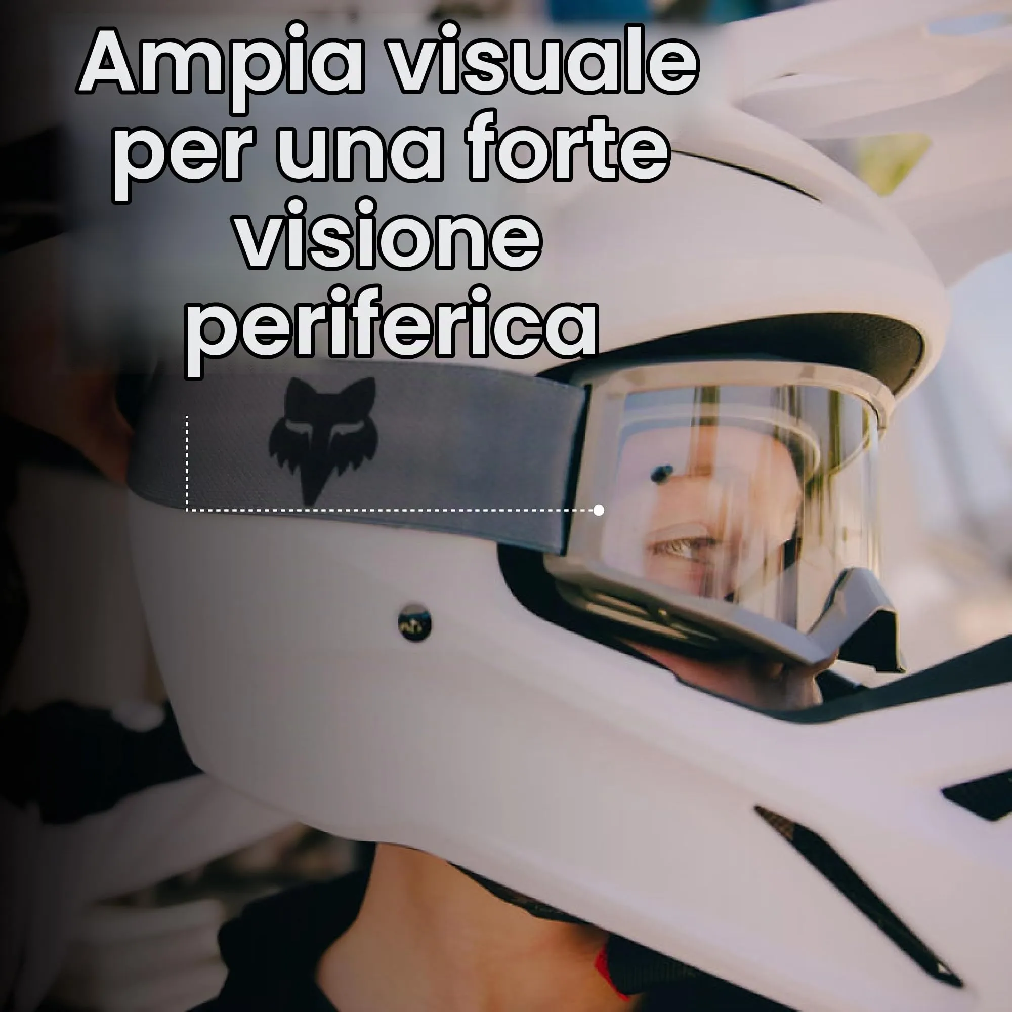 Fox Racing Main Core Goggles - White OS - immagine 3