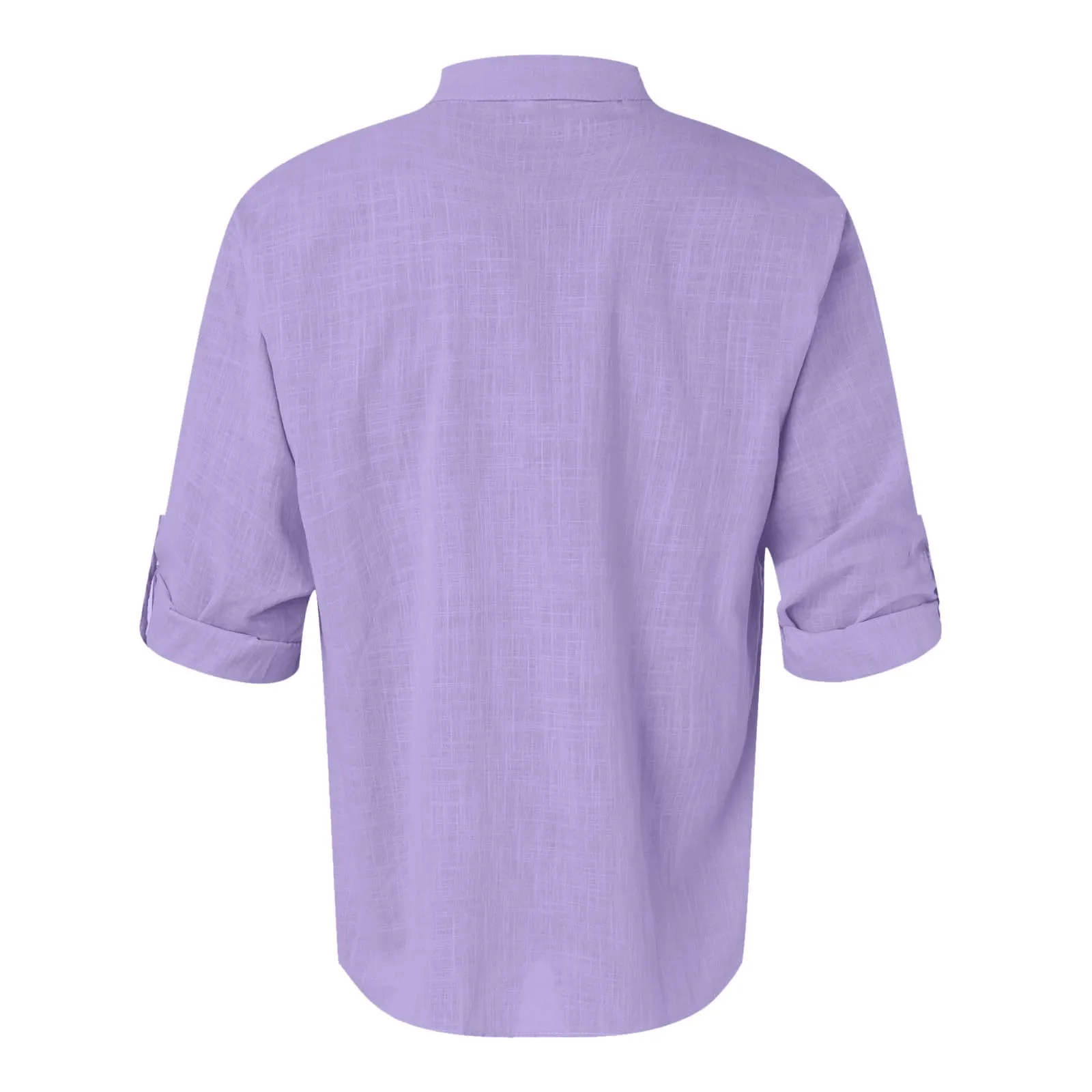 CEWIFO Camicia Uomo Elegante Regular Fit Button Down in Cotone Bianca, Manica Lunga - immagine 4