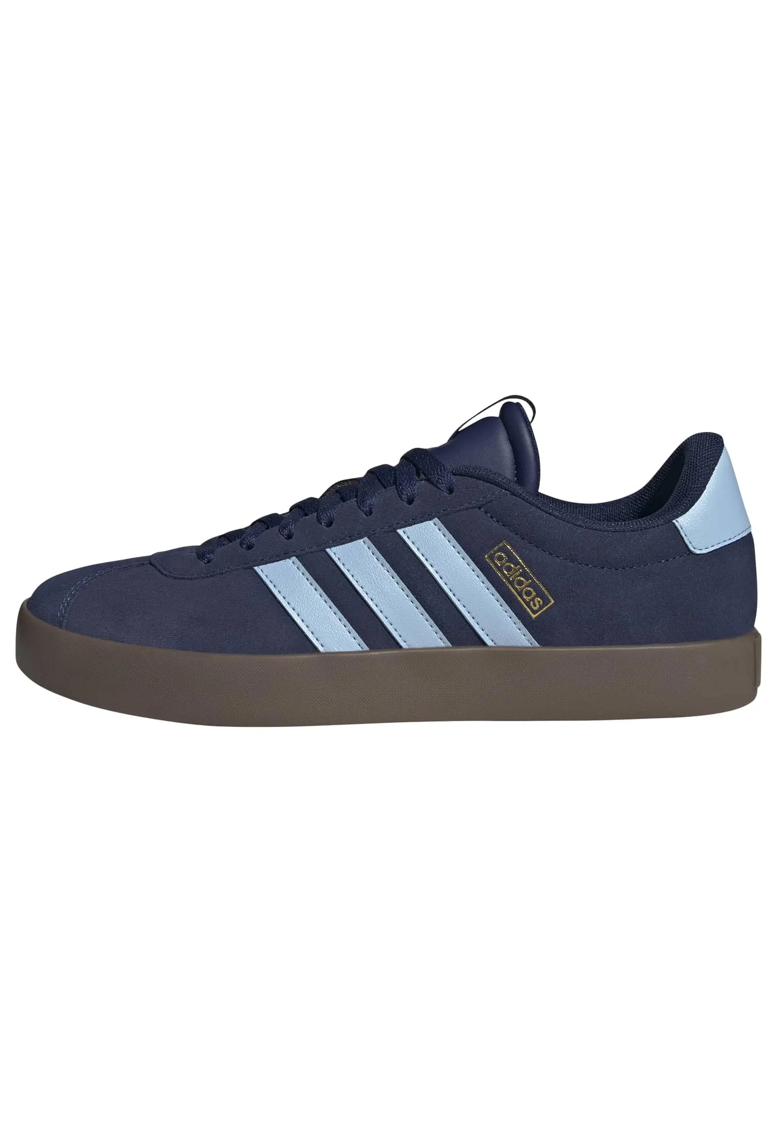 adidas VL Court 3.0 Shoes, Dark Blue/Clear Sky/Gold Met., 42 EU - immagine 1
