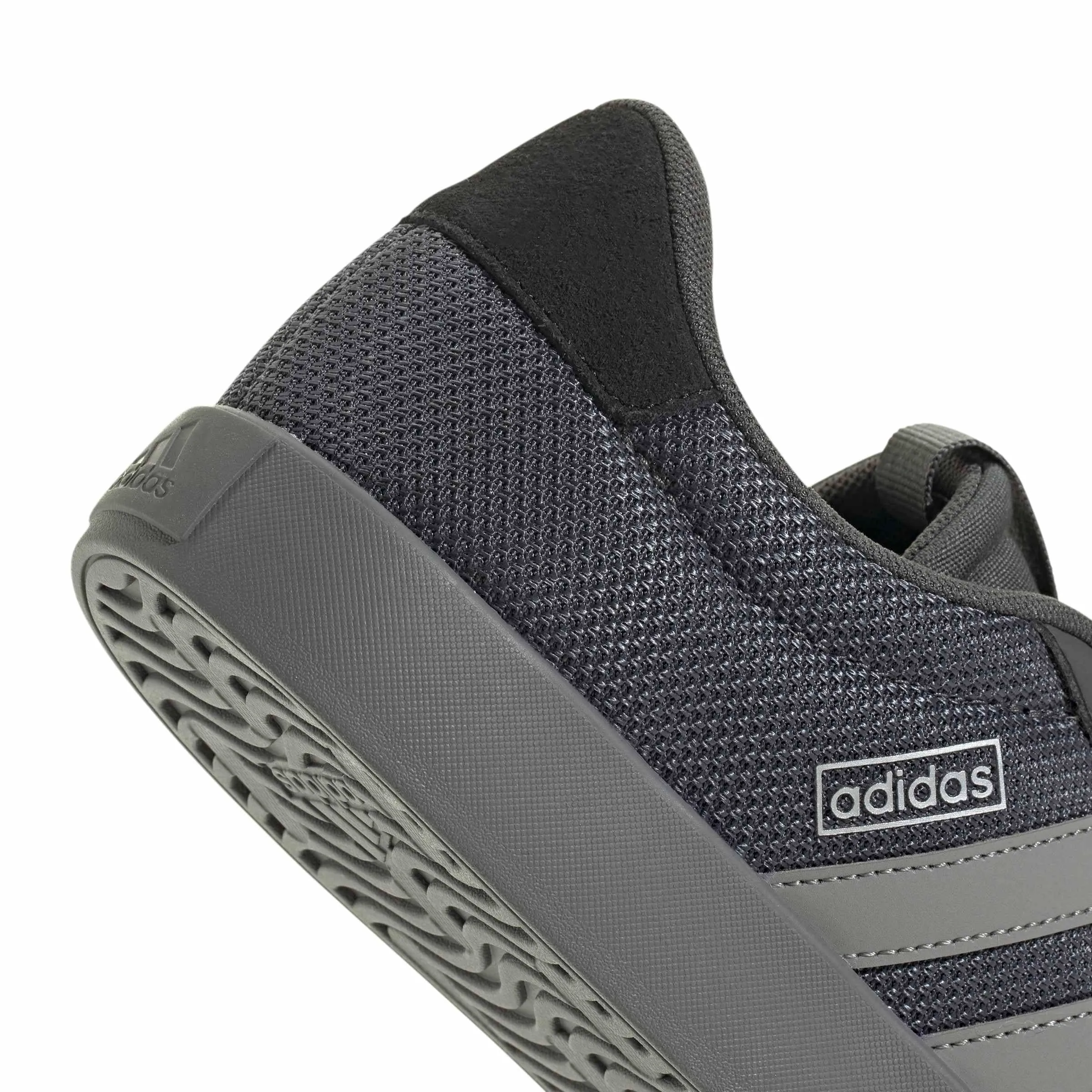 adidas VL Court 3.0 Shoes, Grey Six/Ch Solid Grey/Grey Four, 44 EU - immagine 5