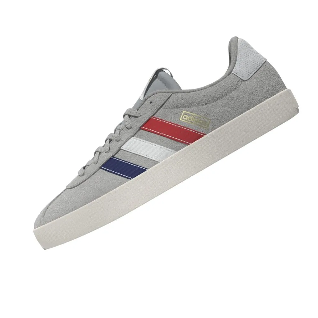 adidas VL Court 3.0 Shoes, Grey Two/Mystery Ink/Pure Ruby, 44 2/3 EU - immagine 9