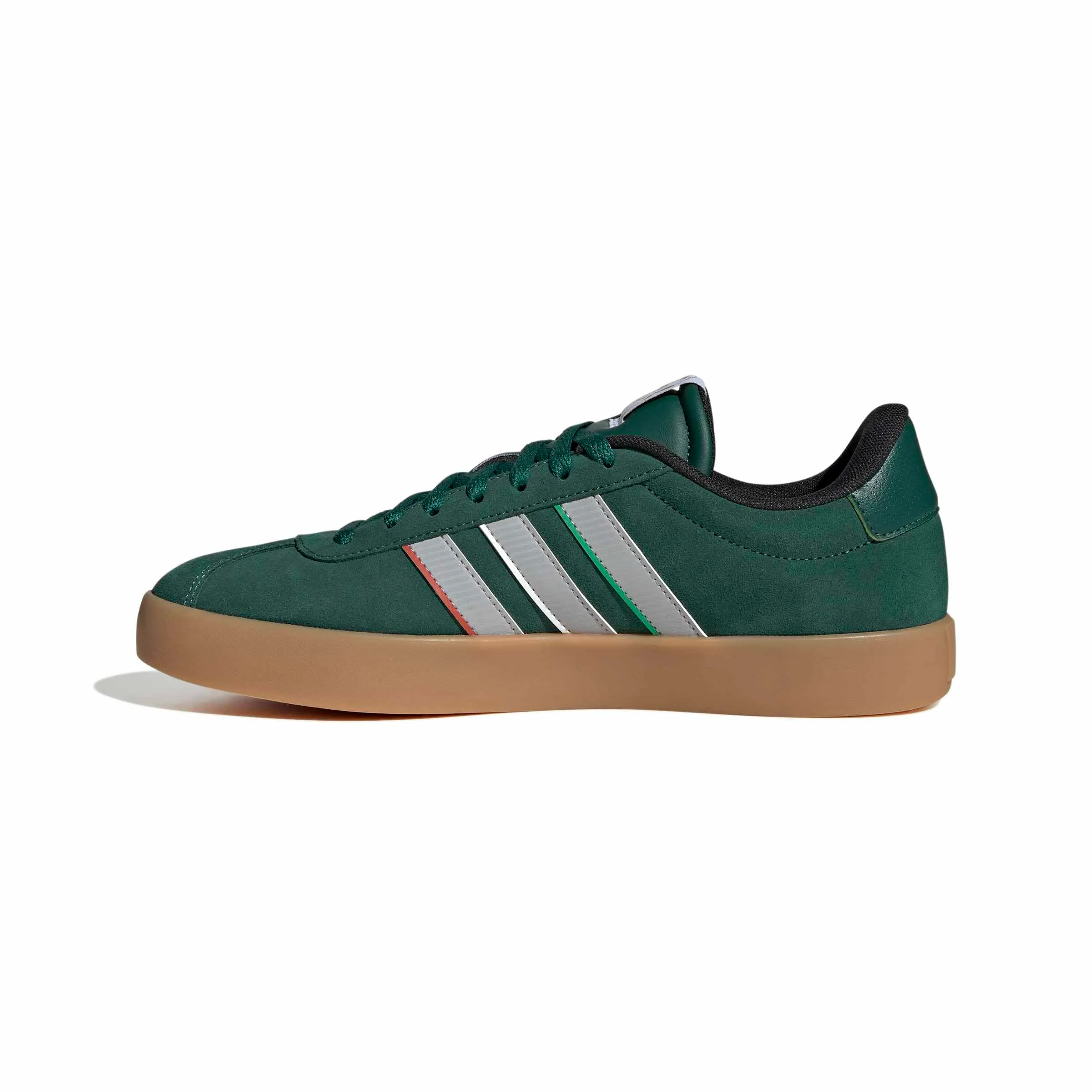 adidas VL Court 3.0 Shoes, Team Dark Green/Grey Two/Ftwr White, 40 EU - immagine 1