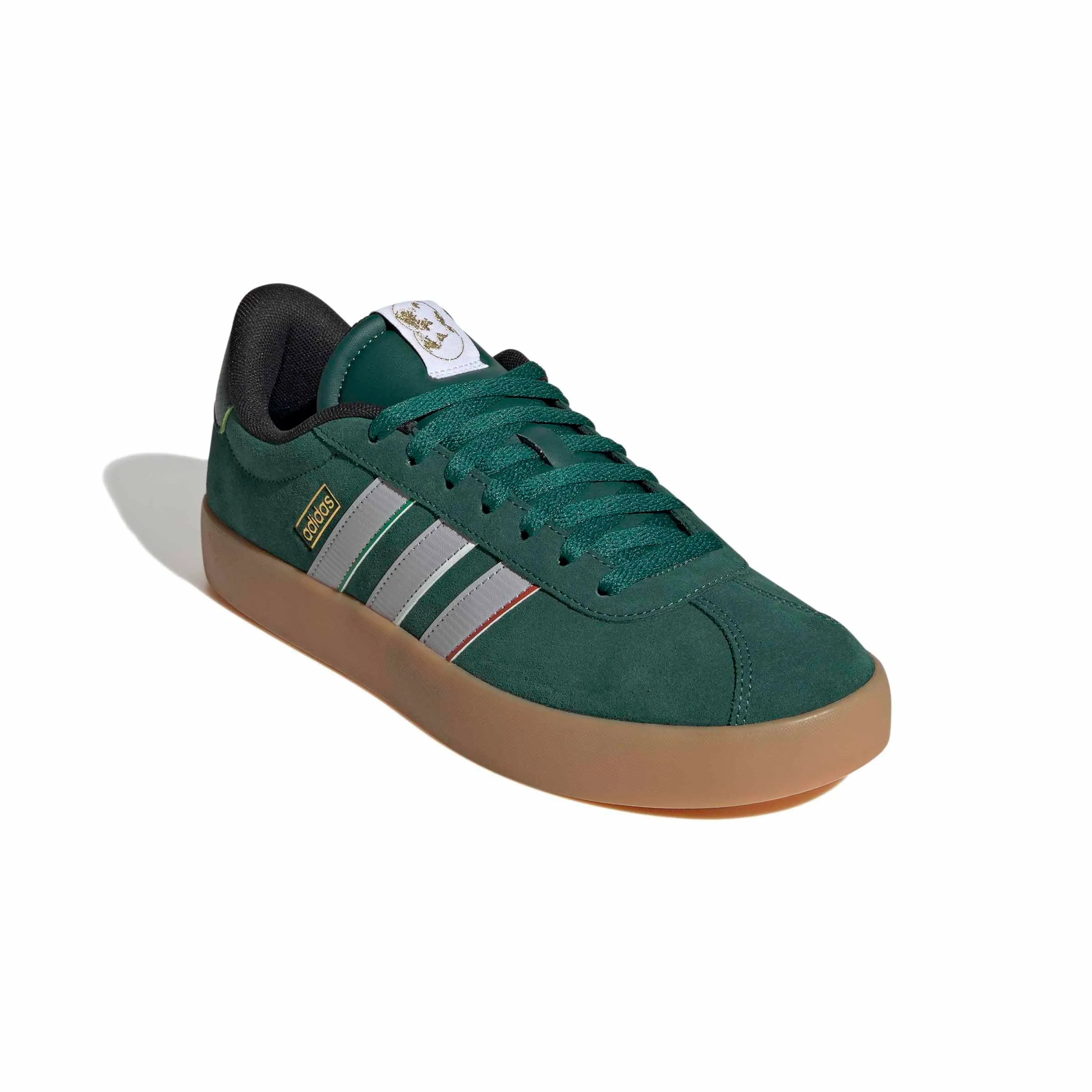 adidas VL Court 3.0 Shoes - Team Dark Green/Grey Two/Ftwr White - 41 1/3 EU - immagine 4